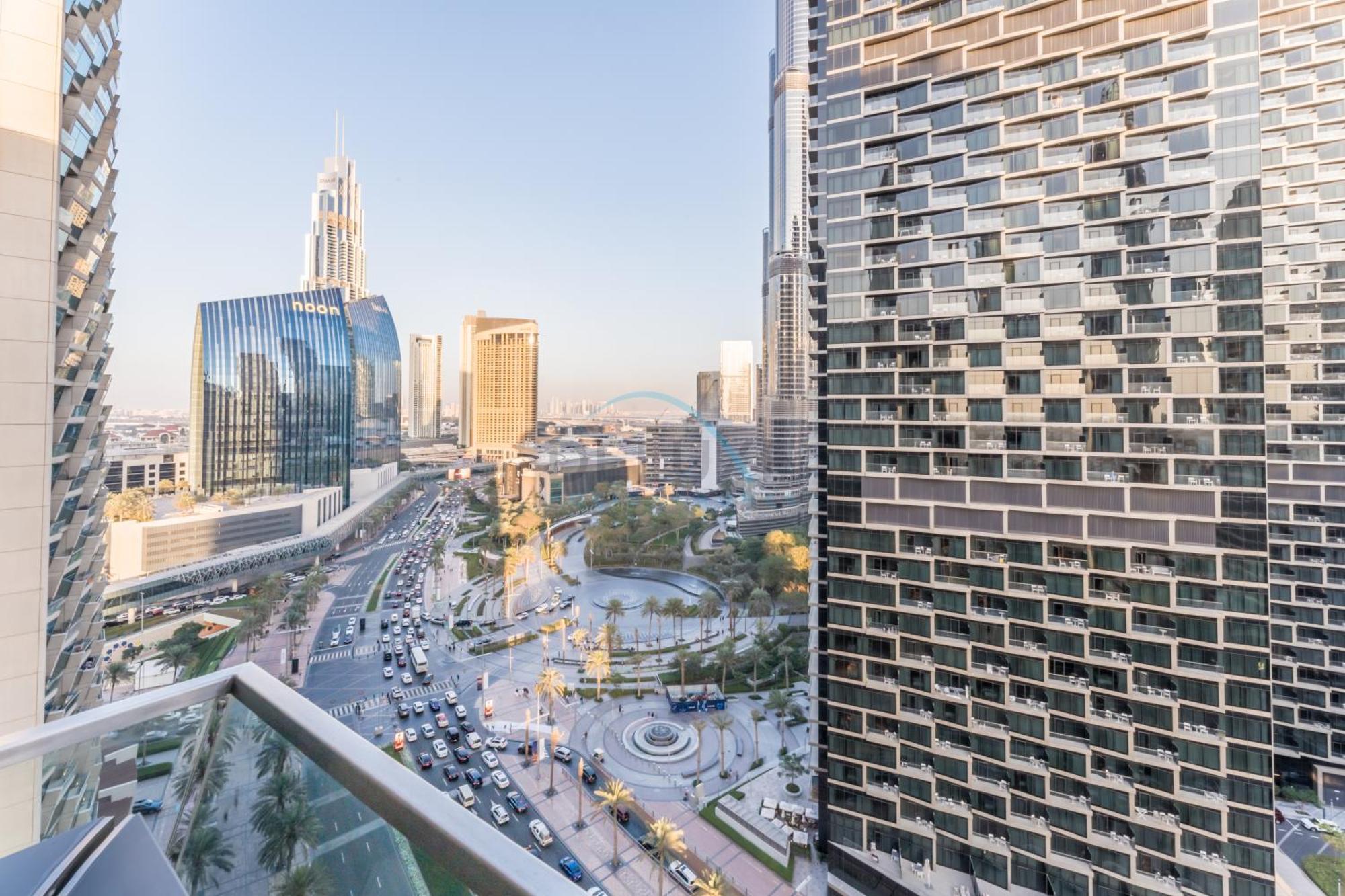 Burj Khalifa And Views 2br With Balcony, Burj Vista Tower 2, Downtown By Deluxe Homes *