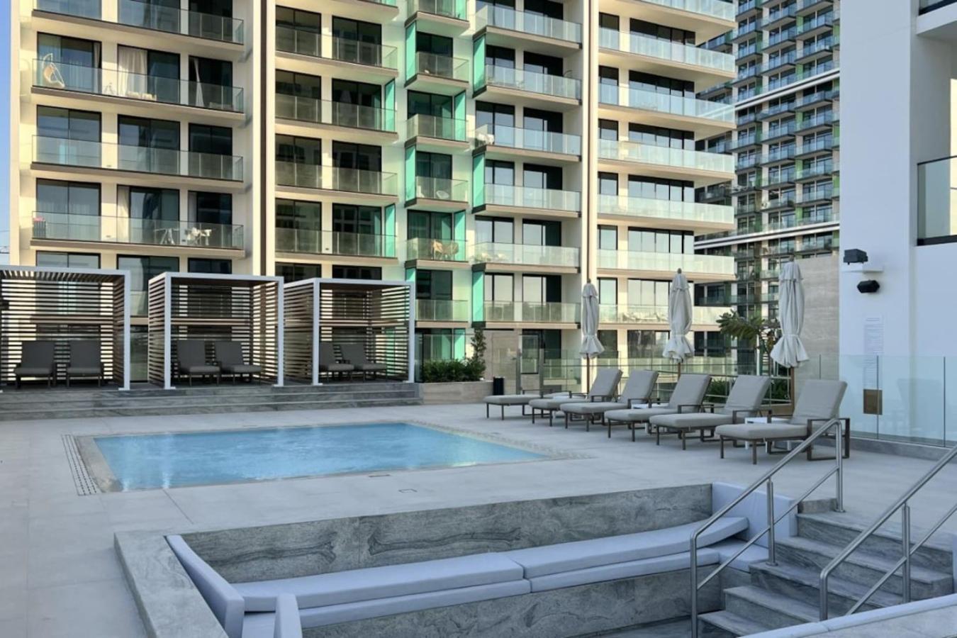 Large New Pool In Jvc Community * Dubai