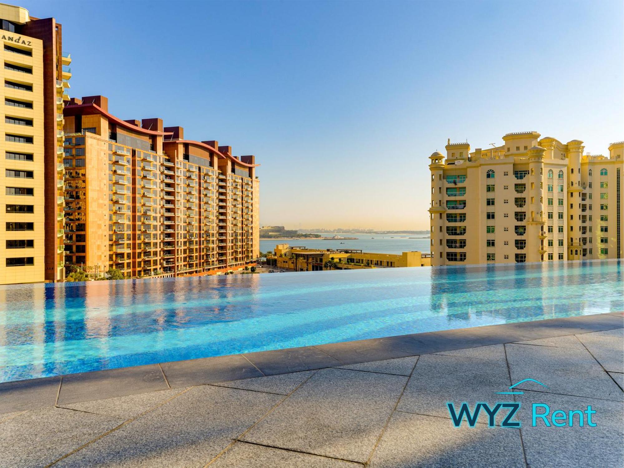 Apartment Elegant 1br In Palm Tower, Nakheel Mall, Sea View *