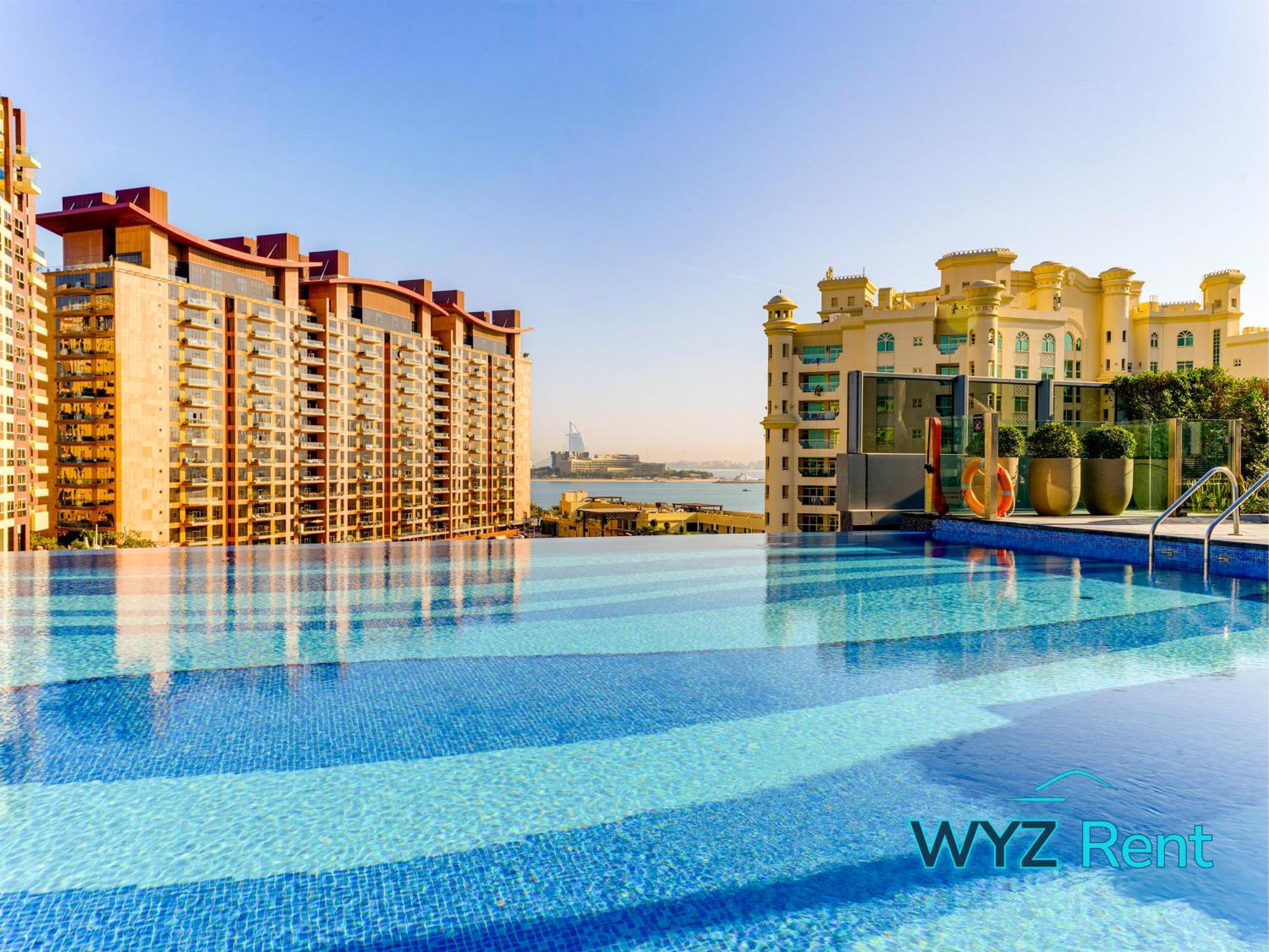 Elegant 1br In Palm Tower, Nakheel Mall, Sea View