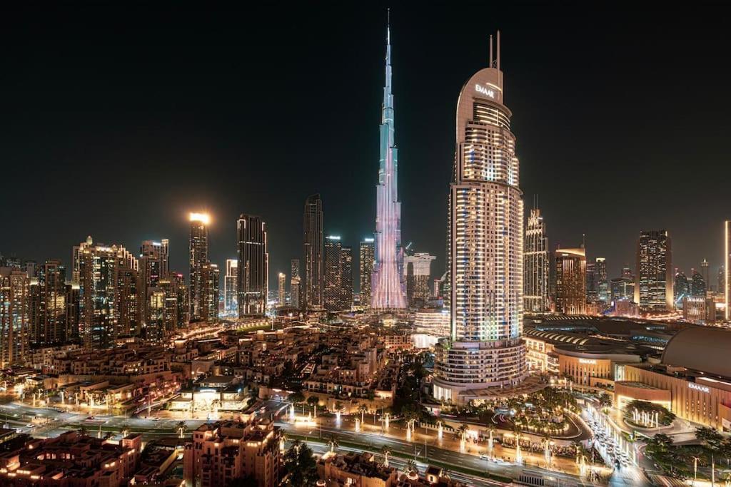 Apartment Lux I Full Burj View - 1 Min Mall