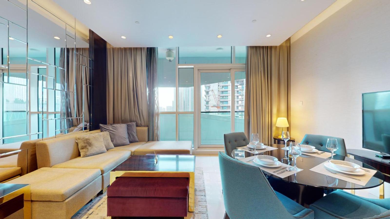 Apartment Upper Crest - Vibrant One Bedroom In Downtown Dubai