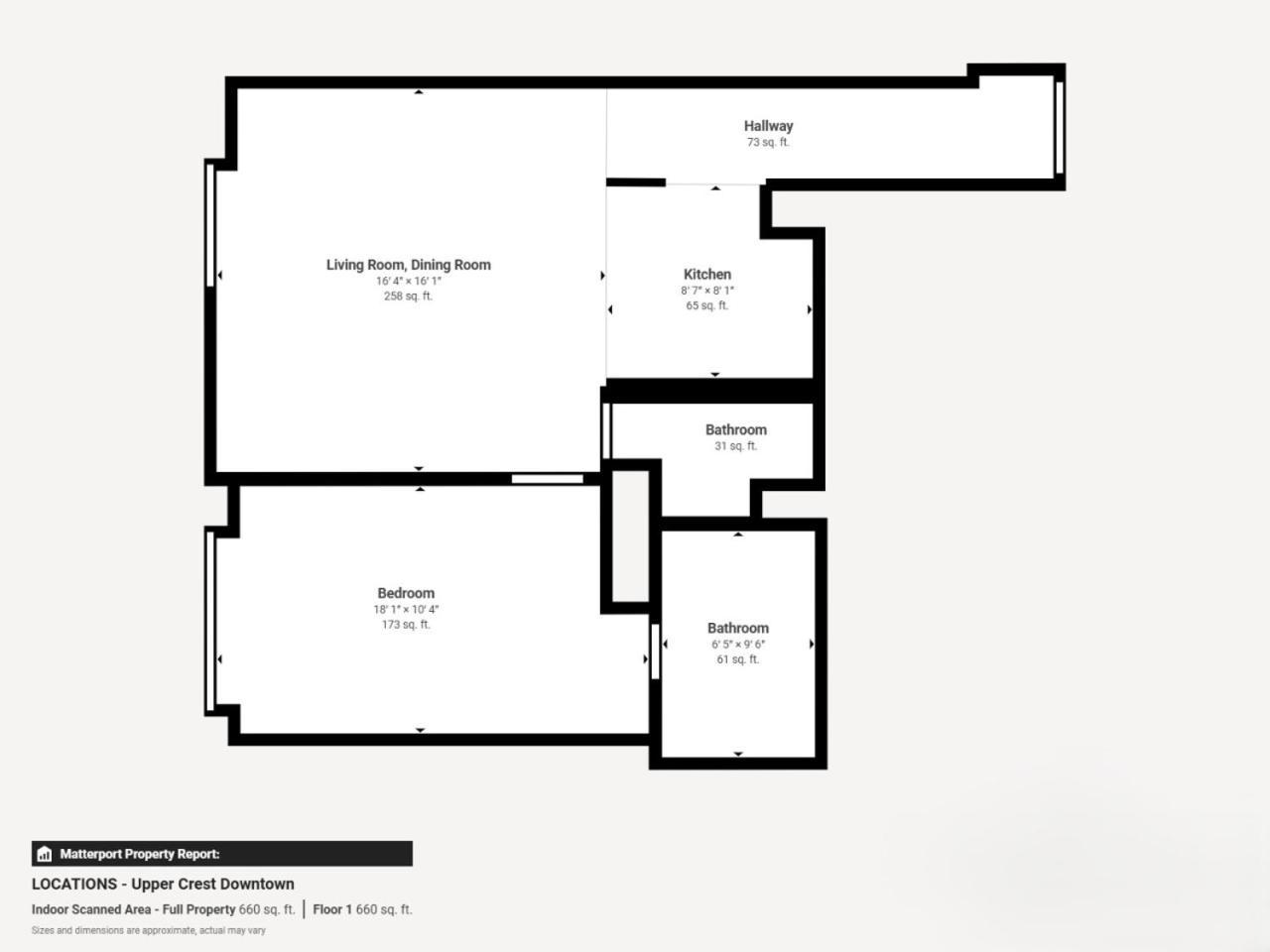 Upper Crest - Vibrant One Bedroom In Downtown * Dubai