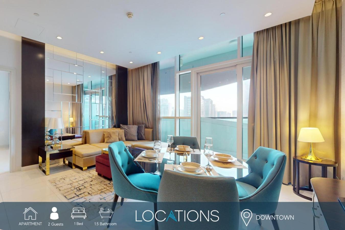 Upper Crest - Vibrant One Bedroom In Downtown Apartment