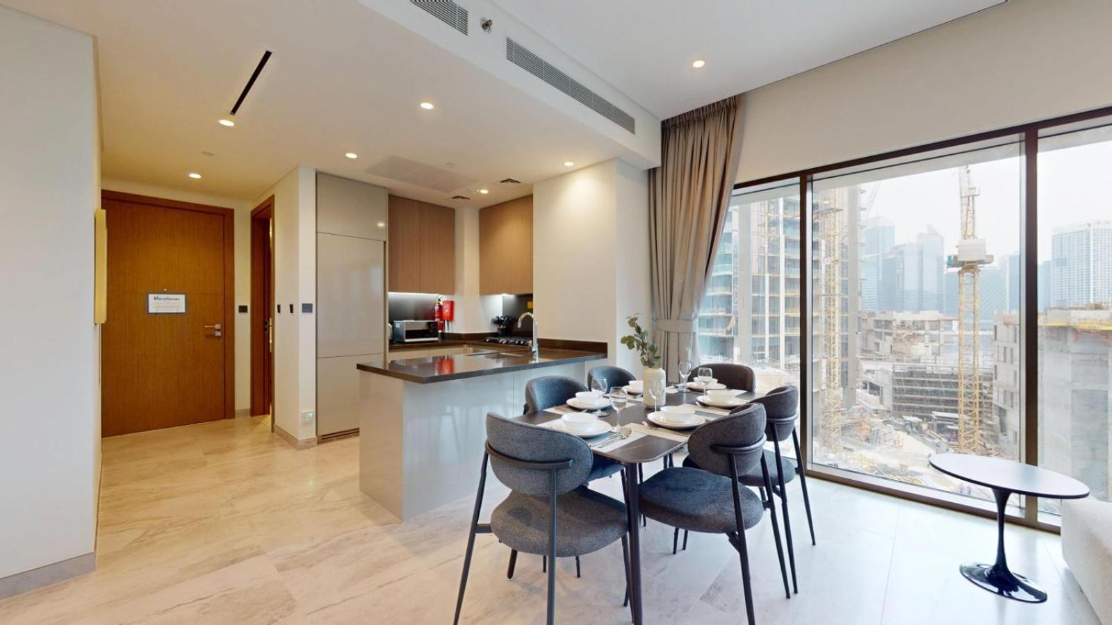Peninsula - Modern Two Bedroom In Business Bay Apartment