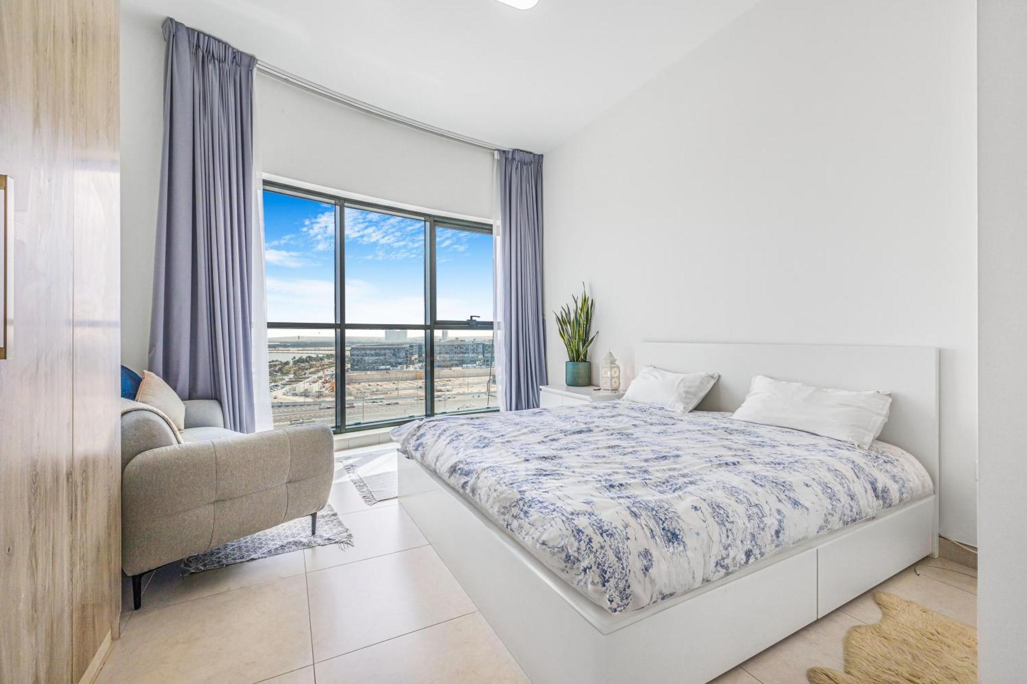 Apartment Lovely Modern 1br In The Bay Tower Next To Canal, 10min Drive To Burj Khalifa And Mall *
