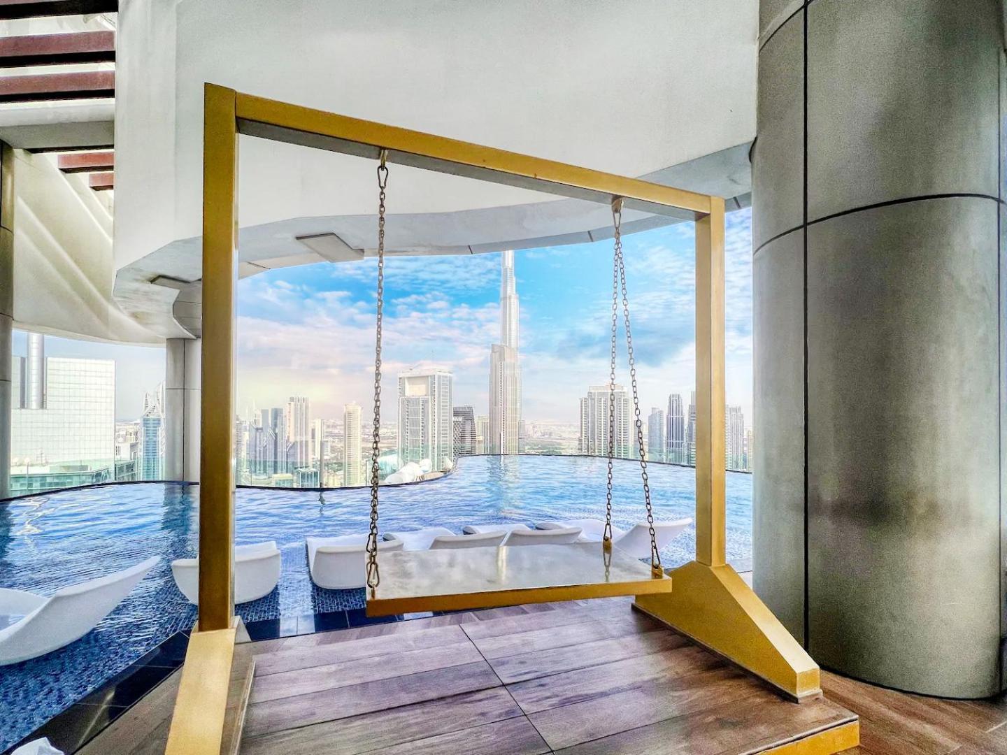Sky Infinity Pool, Burj Khalifa Views
