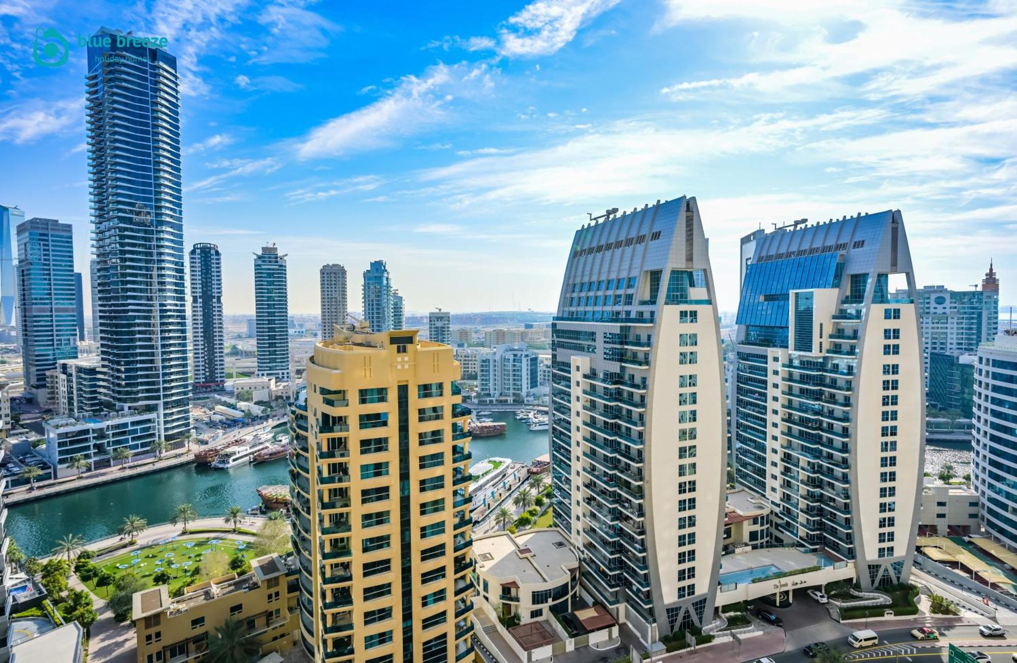 Blue Breeze - Elegant 3br With Panoramic Marina Views In Jbr Apartment *