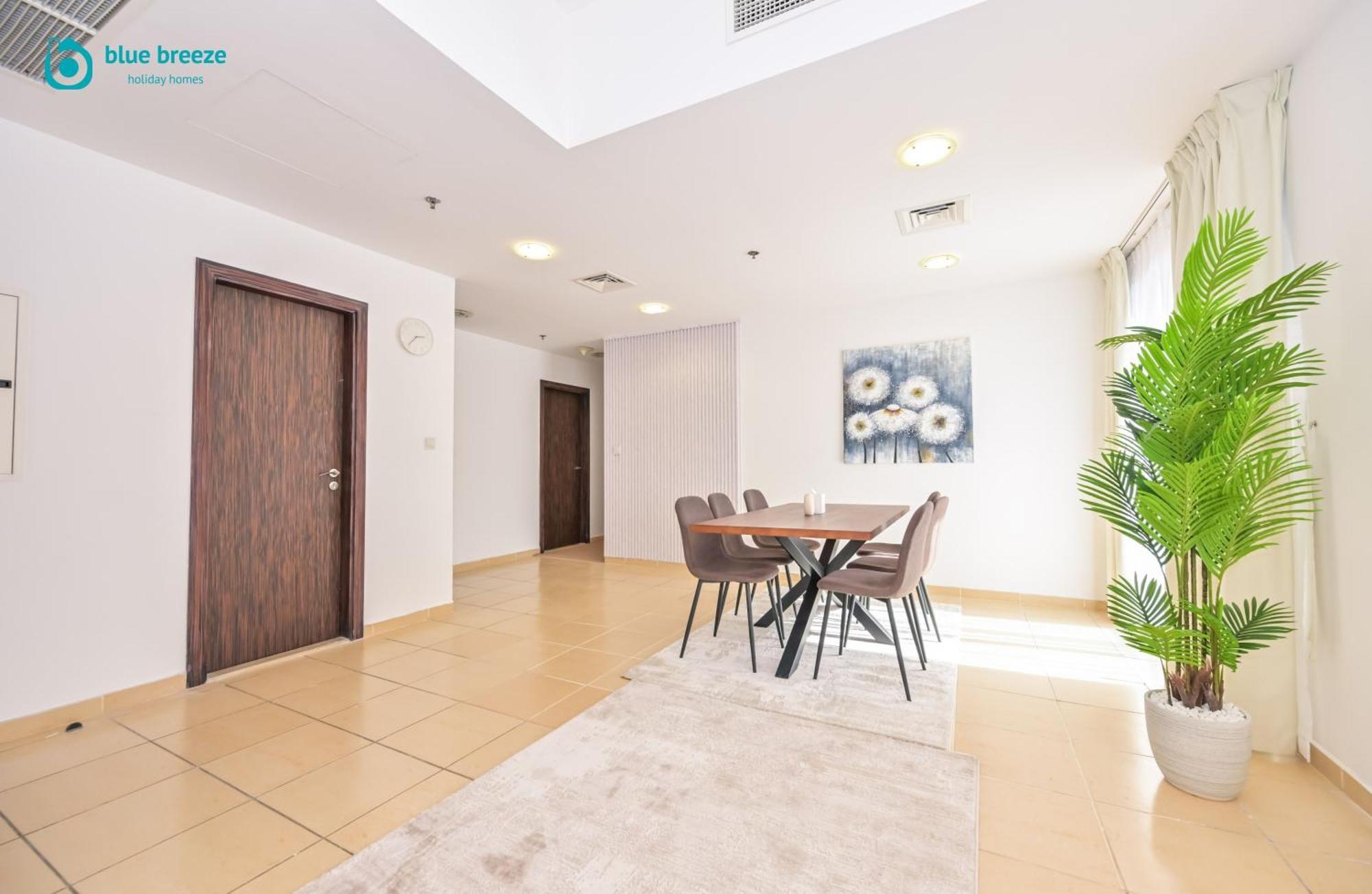 Apartment Blue Breeze - Elegant 3br With Panoramic Marina Views In Jbr