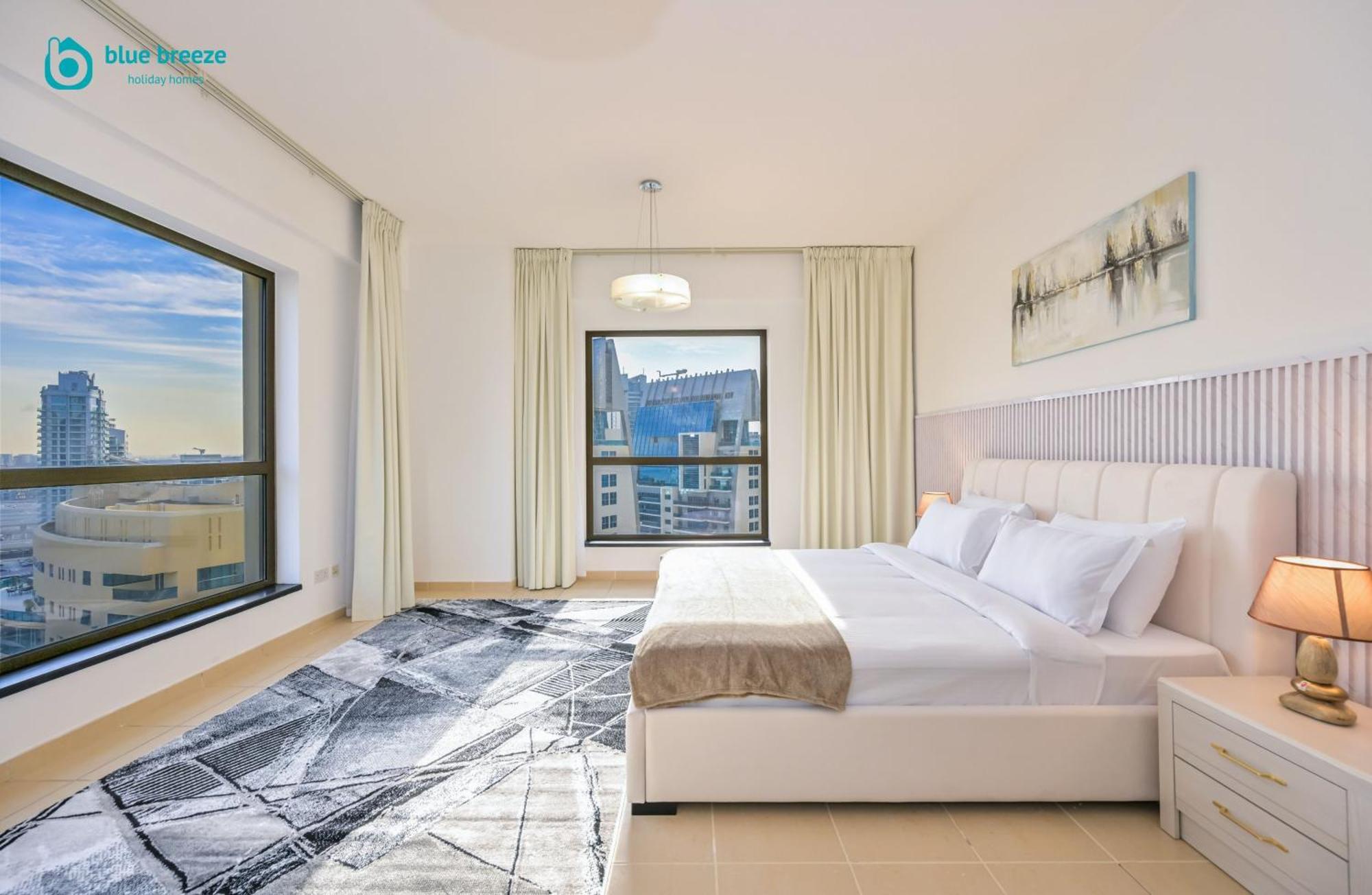 Blue Breeze - Elegant 3br With Panoramic Marina Views In Jbr Apartment