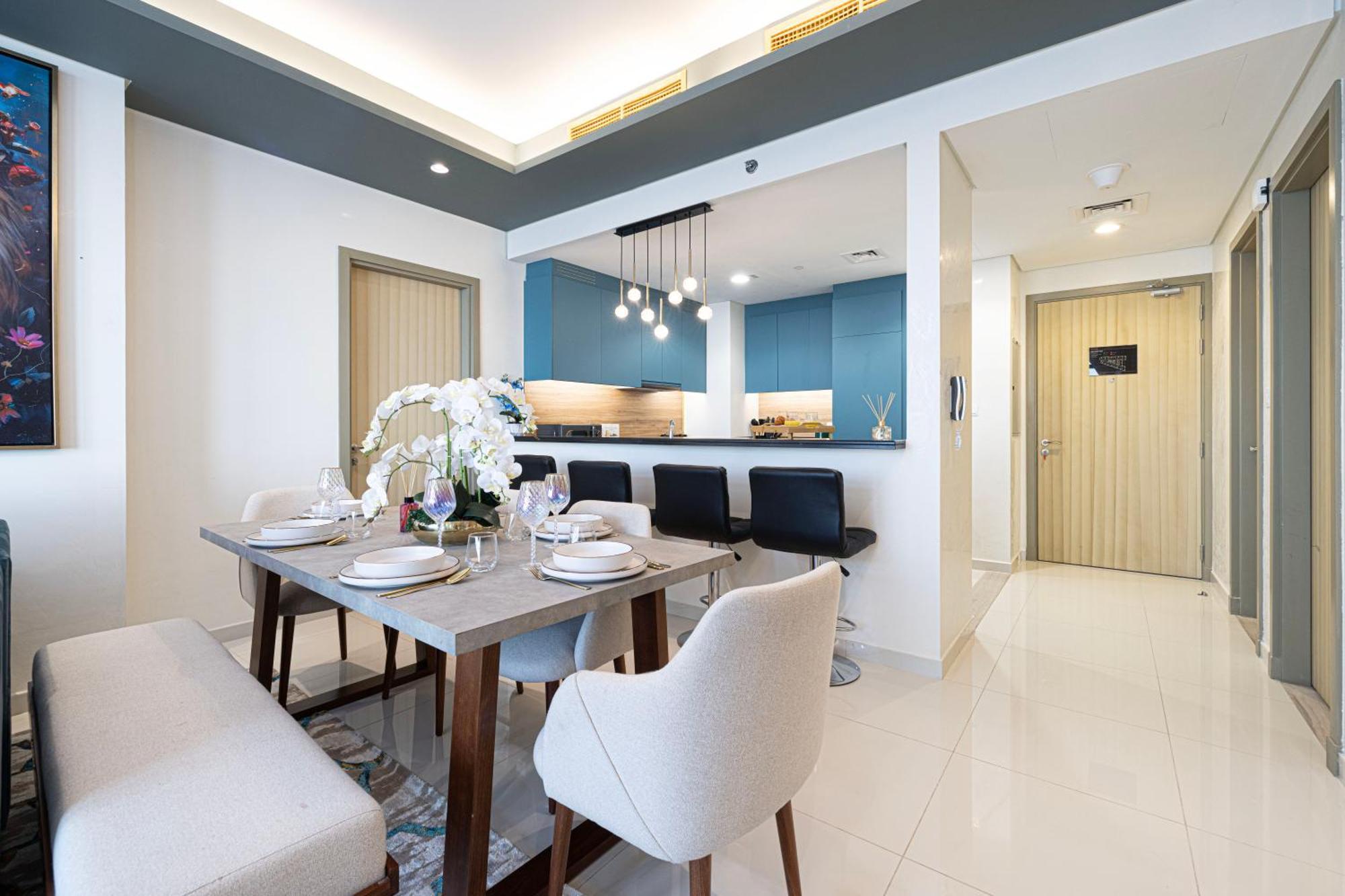 Cloud Nine Panorama & Rooftop Infinity Pool, 3br In Paramount Midtown Dubai