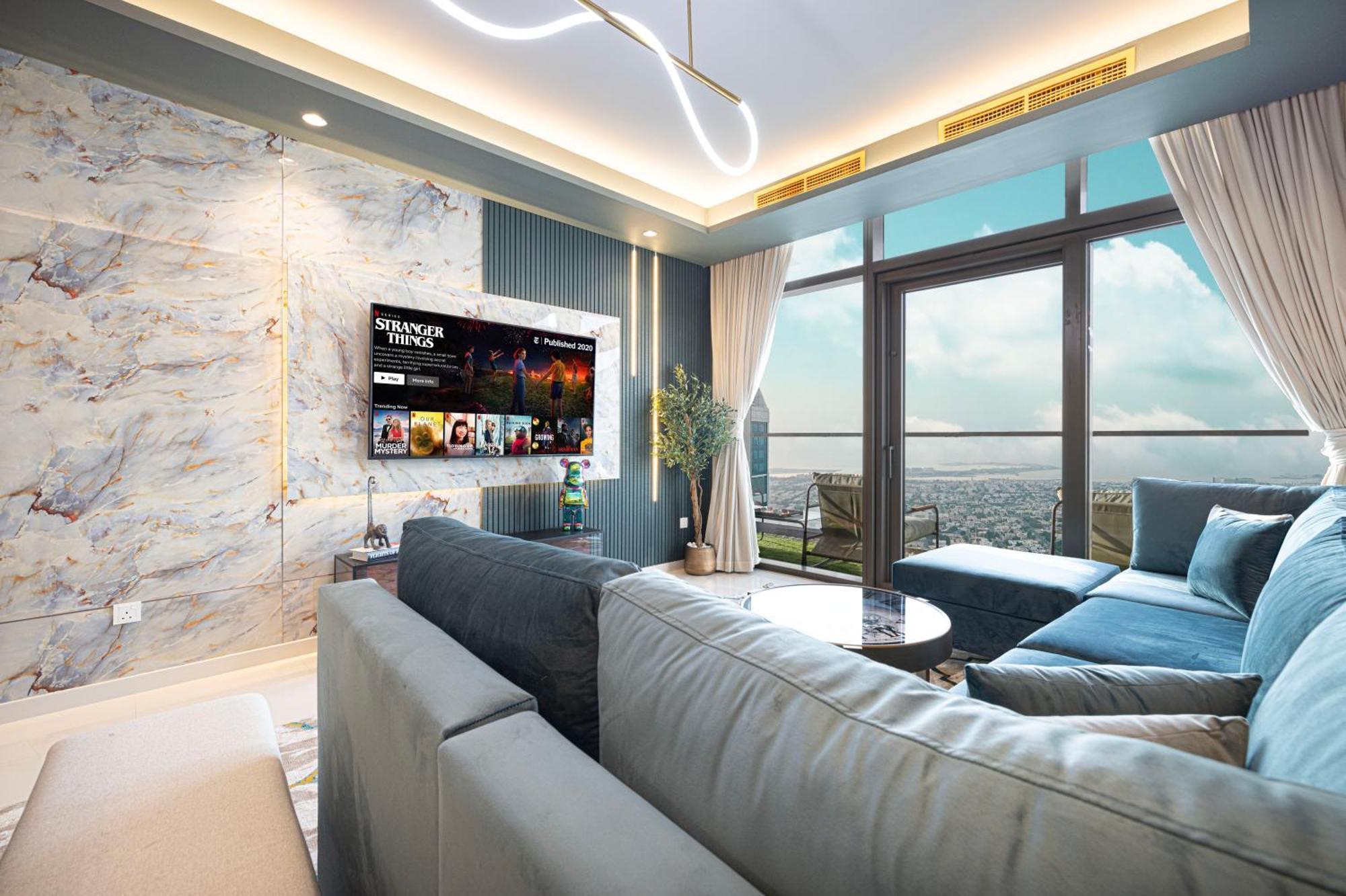 Apartment Cloud Nine Panorama & Rooftop Infinity Pool, 3br In Paramount Midtown *