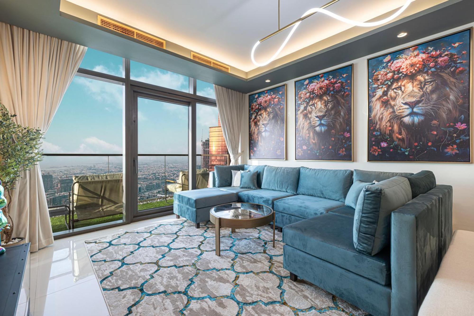 Apartment Cloud Nine Panorama & Rooftop Infinity Pool, 3br In Paramount Midtown *
