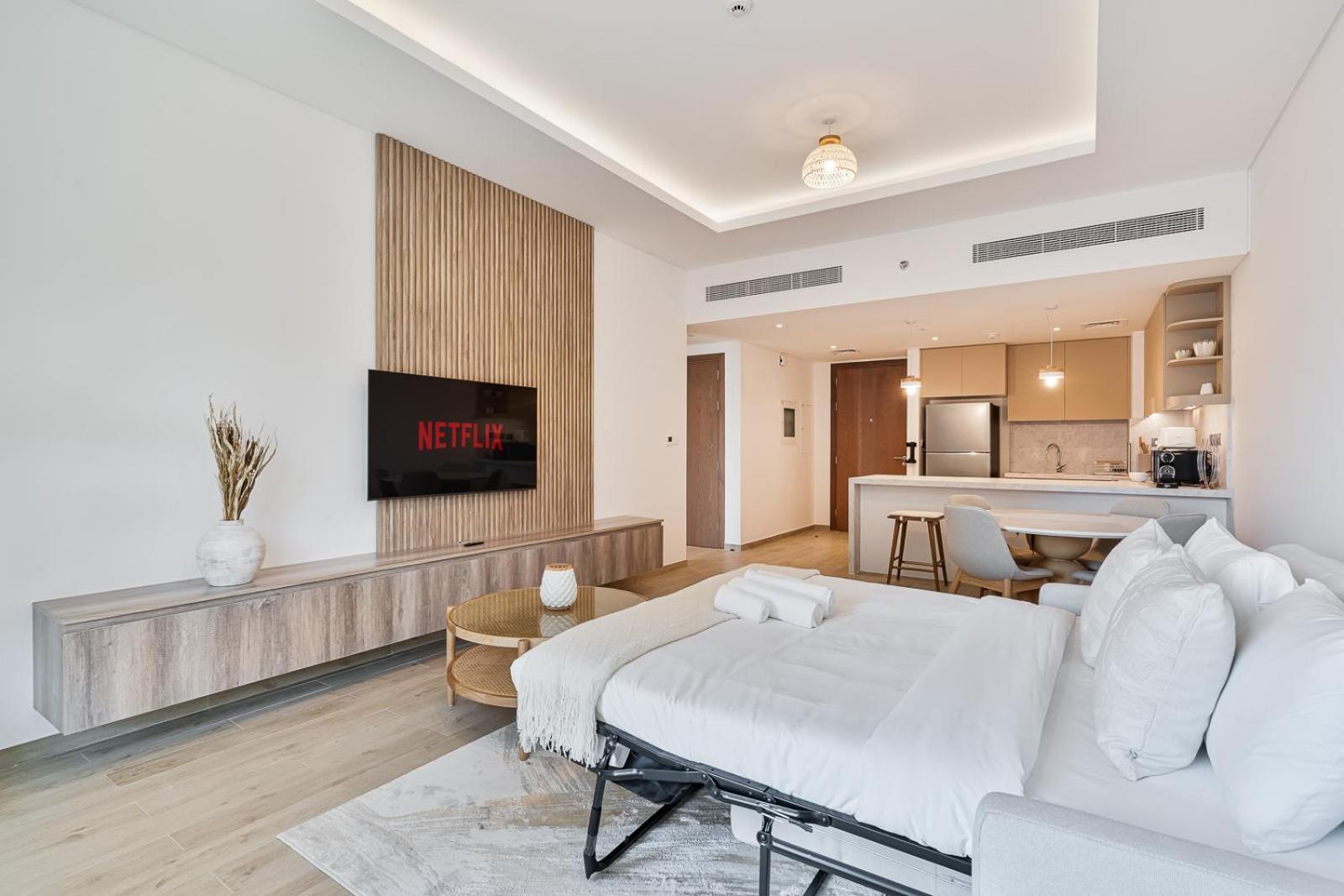 Chic 1br With Pool, Gym & Kid's Playground