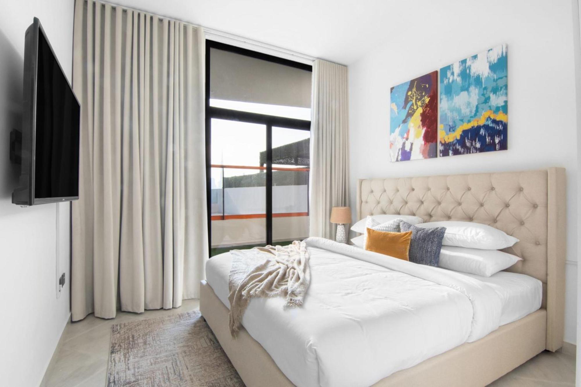 Corner Big Balcony Unit With Burj Khalifa View Apartment