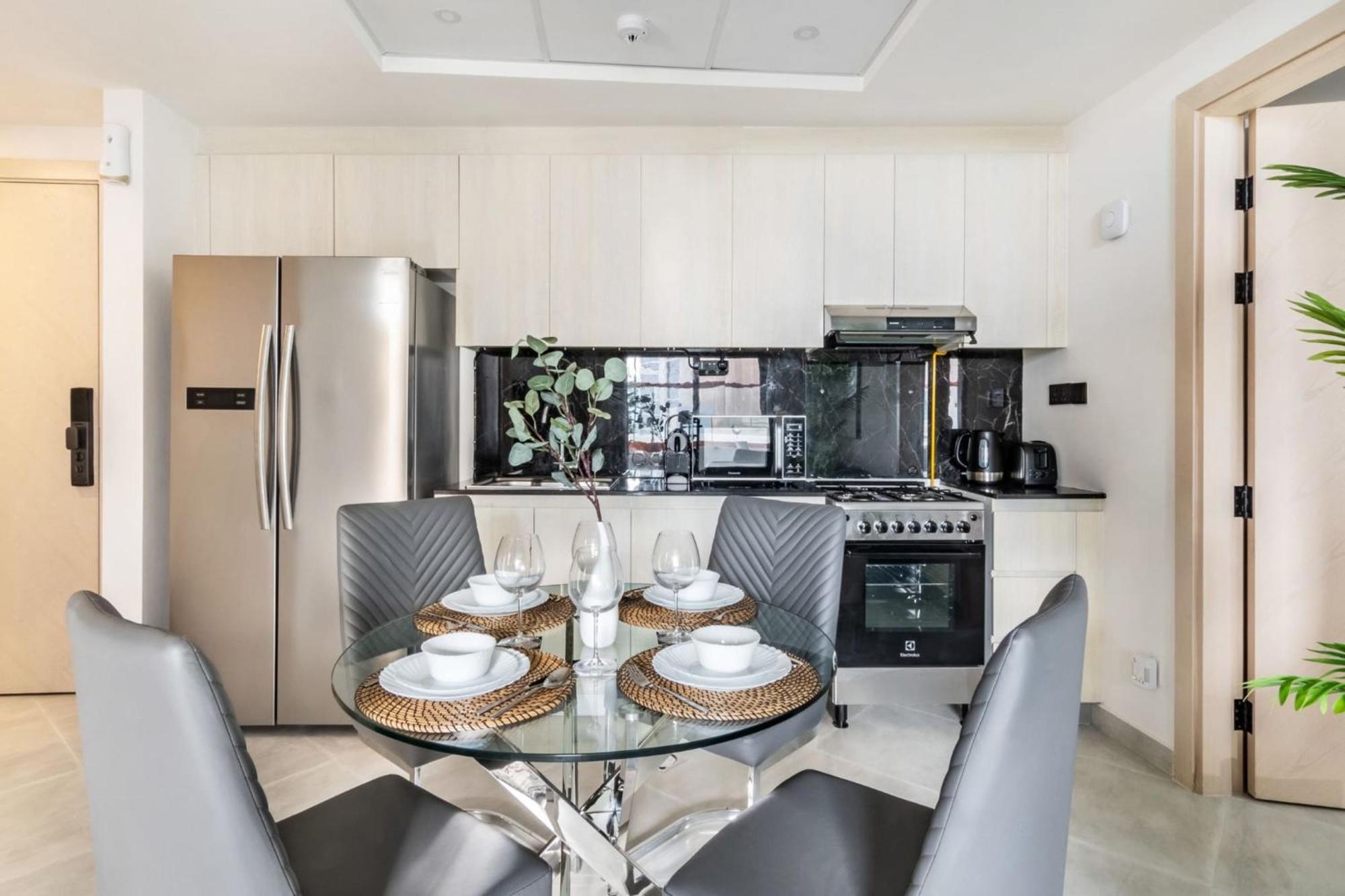 Corner Big Balcony Unit With Burj Khalifa View Apartment *