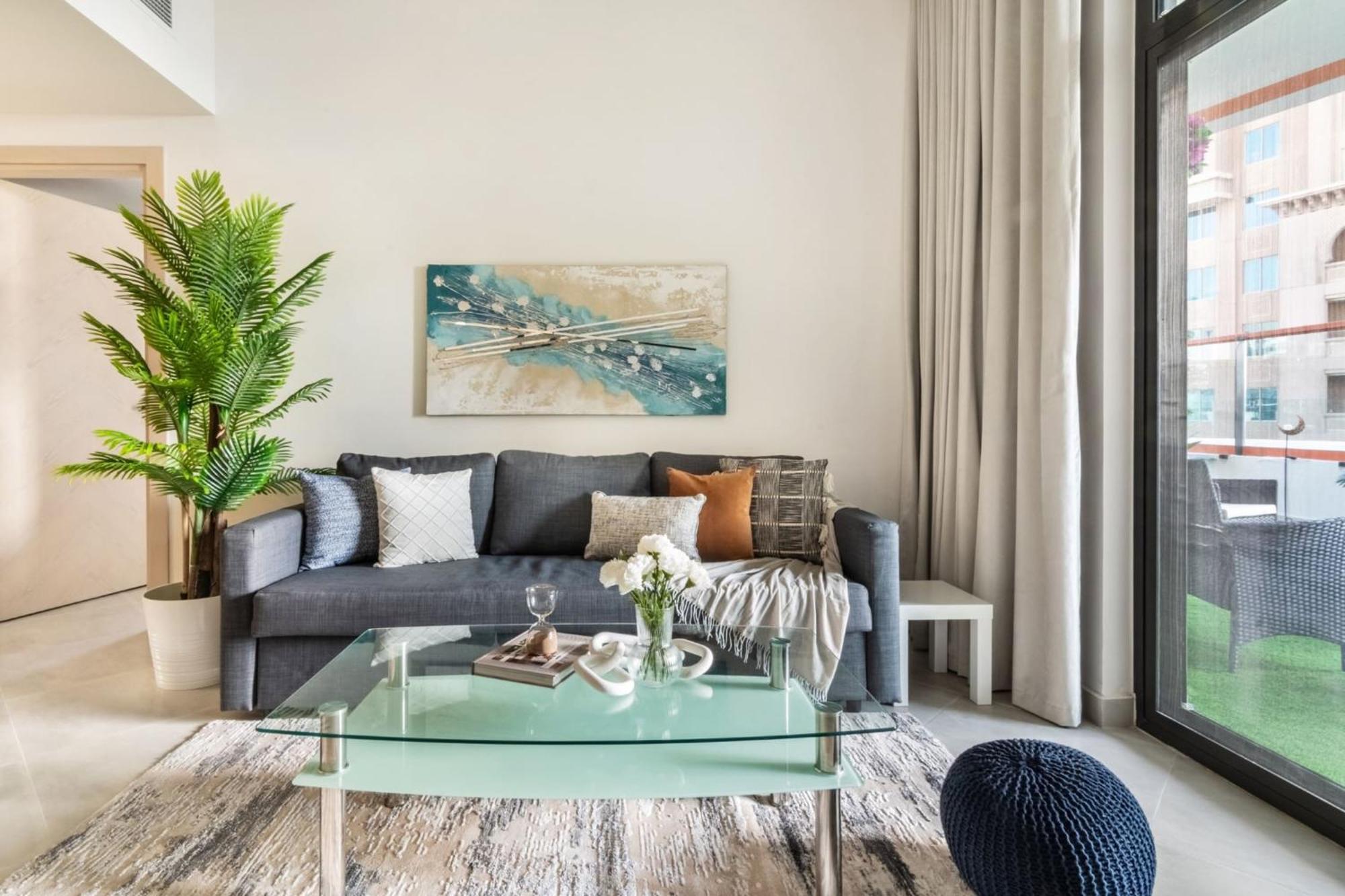 Corner Big Balcony Unit With Burj Khalifa View Apartment