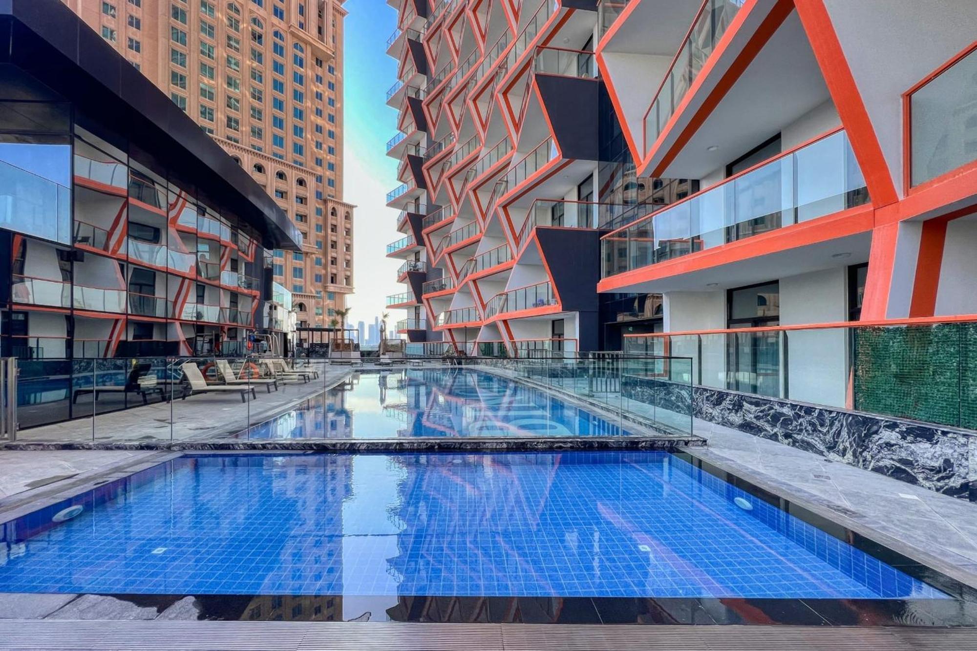 Corner Big Balcony Unit With Burj Khalifa View