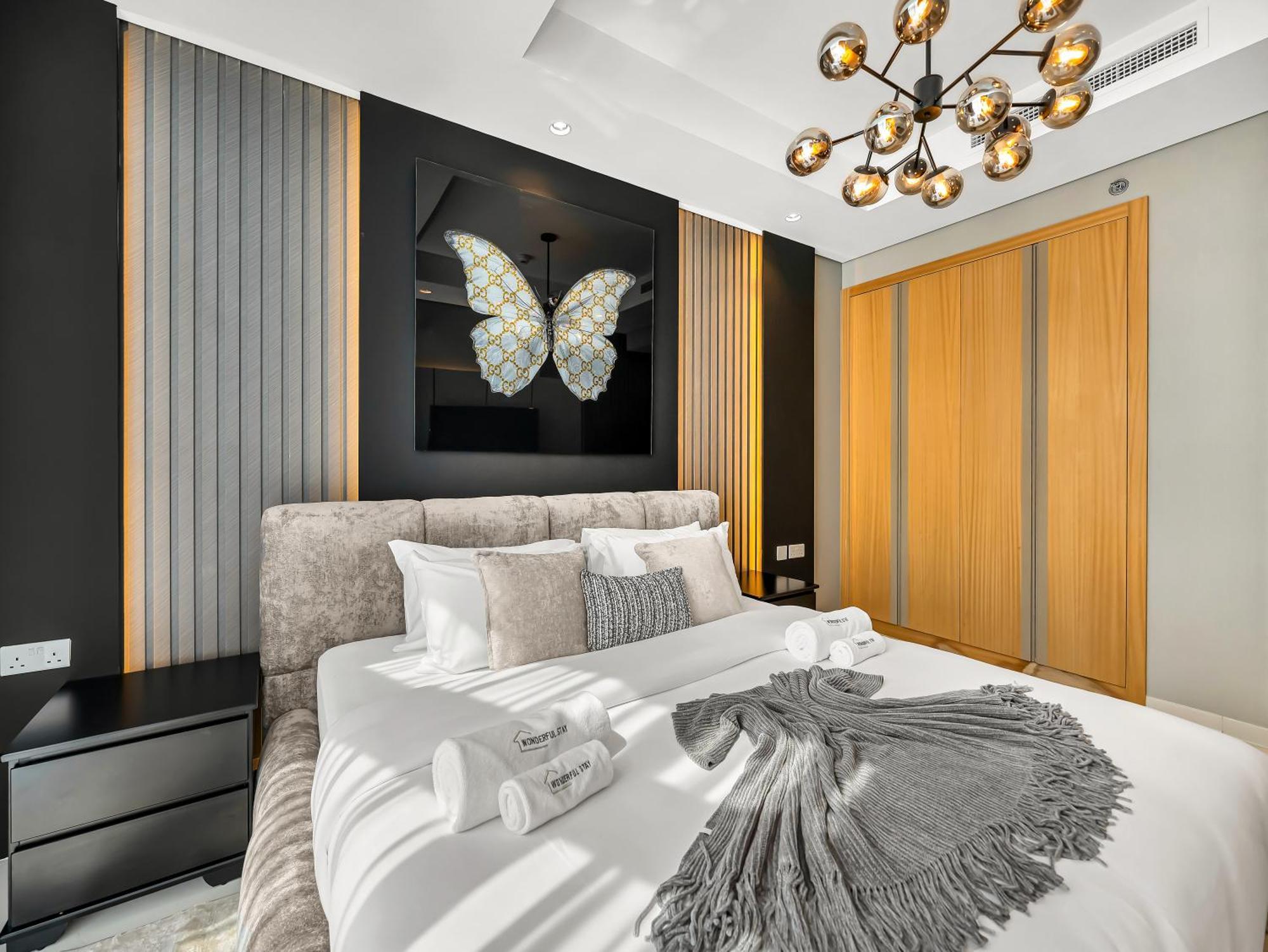 Apartment Wonderfulstay At Paramount - Highest Infinity Pool - Burj Khalifa View - Brand New Luxury Dubai