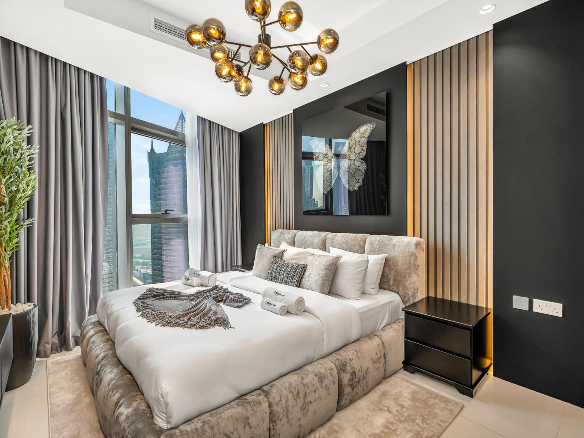 Wonderfulstay At Paramount - Highest Infinity Pool - Burj Khalifa View - Brand New Luxury * Dubai