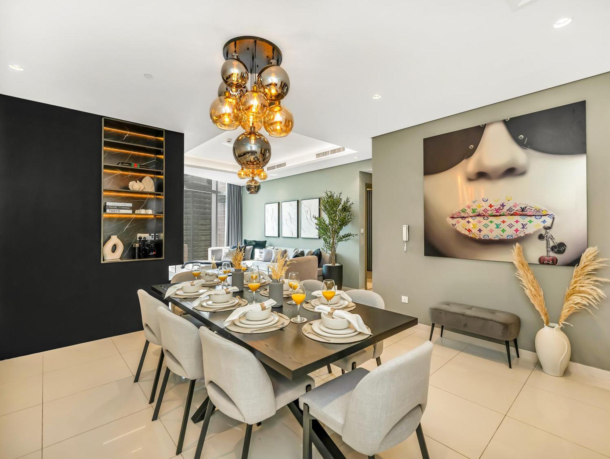Wonderfulstay At Paramount - Highest Infinity Pool - Burj Khalifa View - Brand New Luxury Apartment