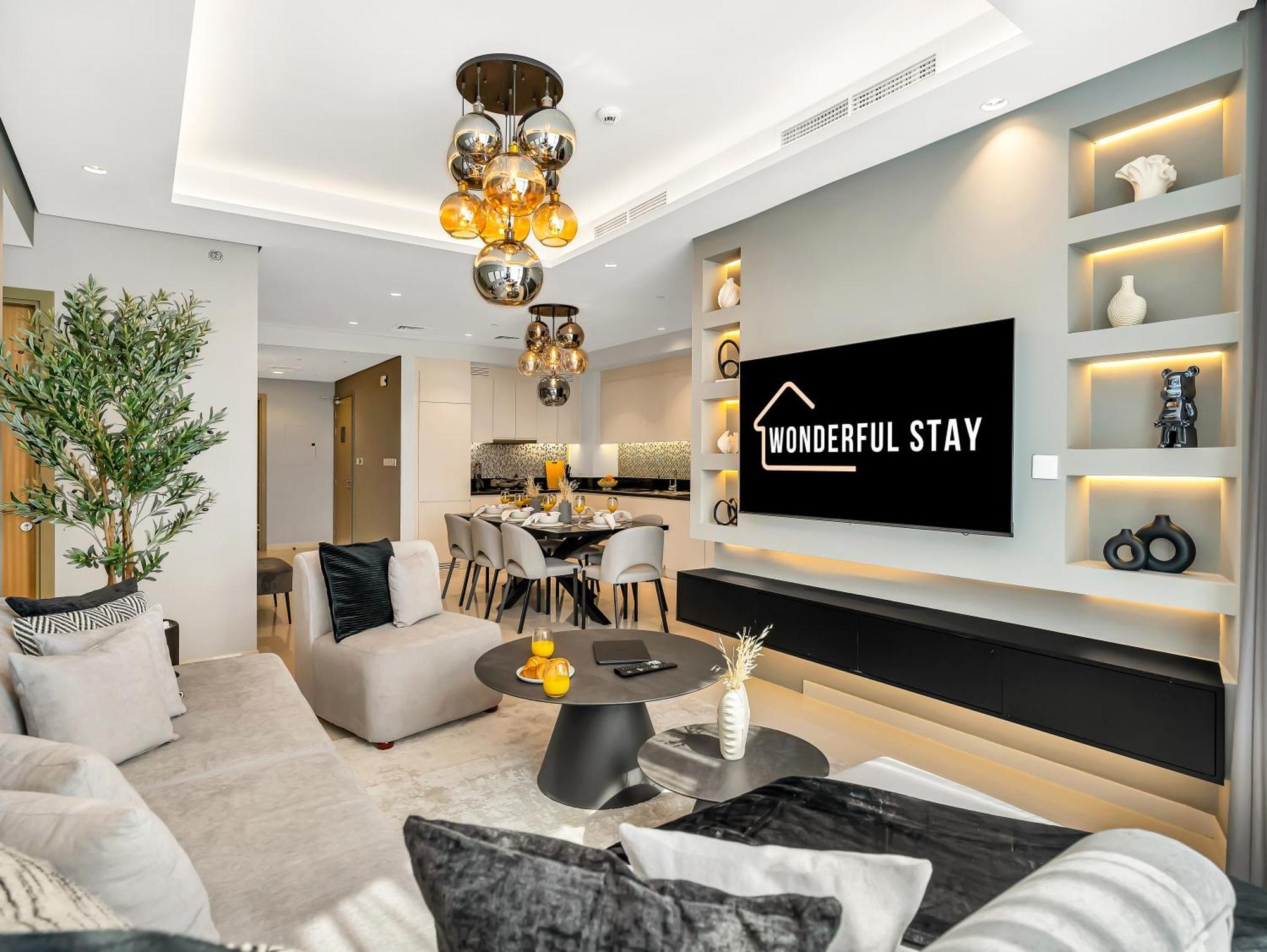 Apartment Wonderfulstay At Paramount - Highest Infinity Pool - Burj Khalifa View - Brand New Luxury Dubai