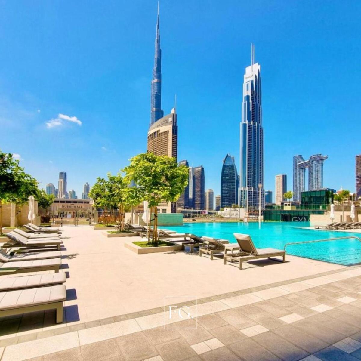 Apartment 3 Bdr Downtown Views Ii With Burj Khalifa Views