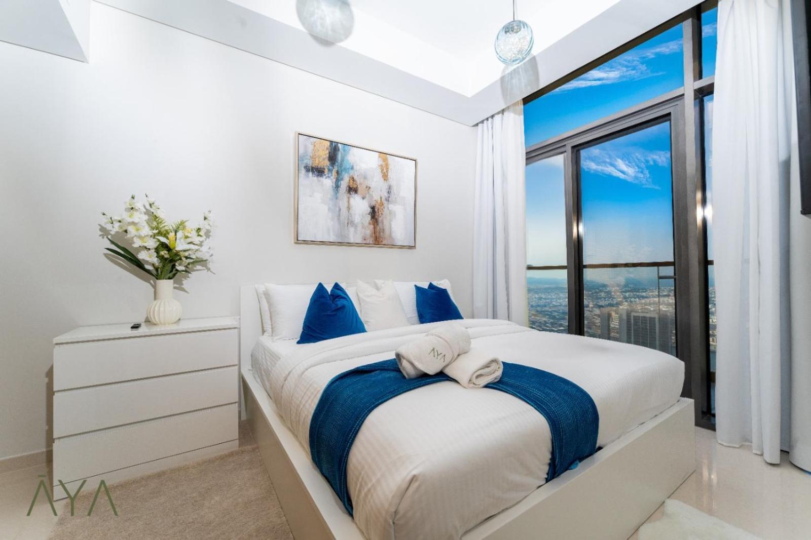 Apartment Elegant 2br - 10 Min To Mall & Burj Khalifa At Aykon By Aya Boutique