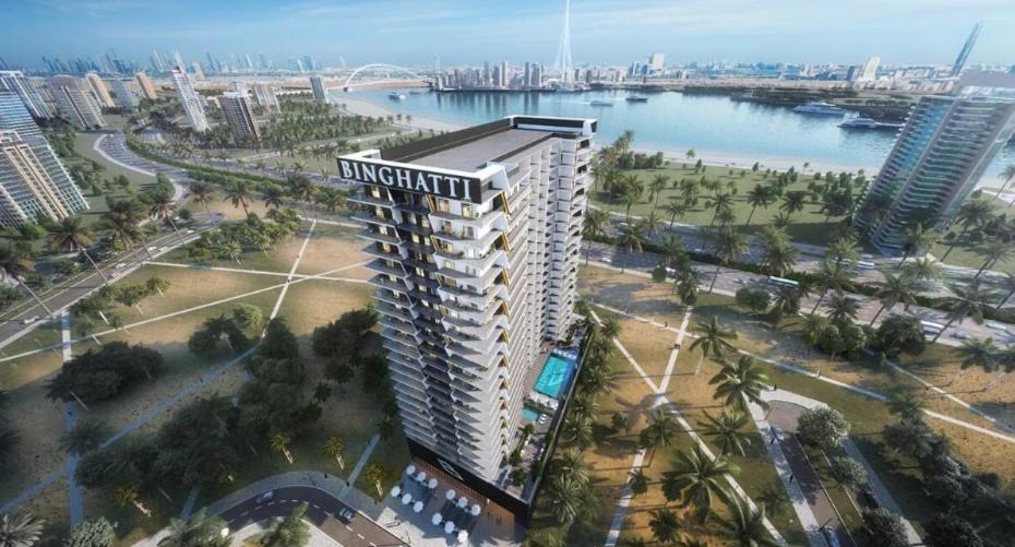 Apartment Lavish At 3br - Binghatti Creek - Sleek & Sophisticated - Steps Away From Mall & Burj Khalifa