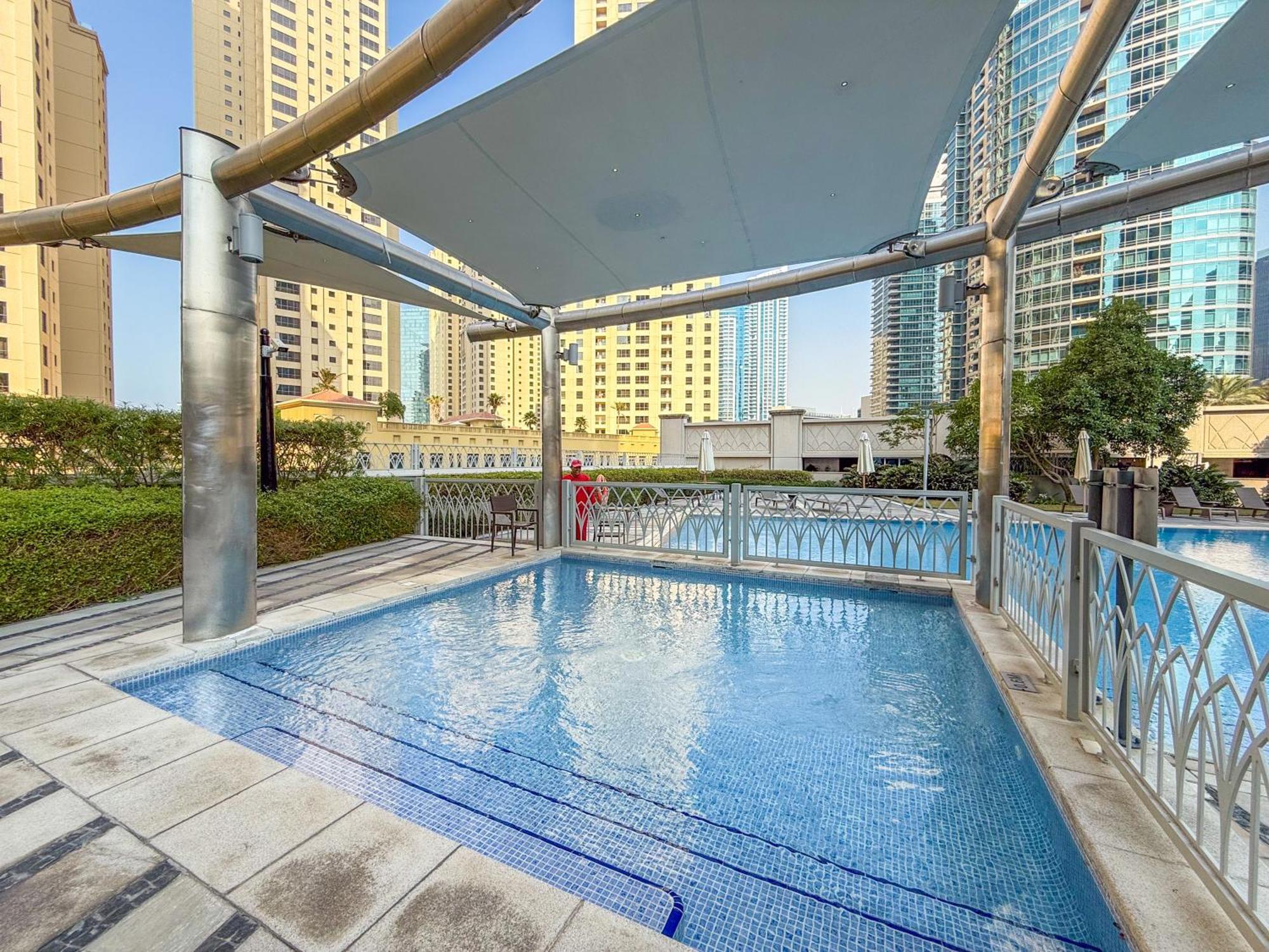 Apartment Seaview Elegance! 1-bedroom Retreat In Marina Promenade Dubai
