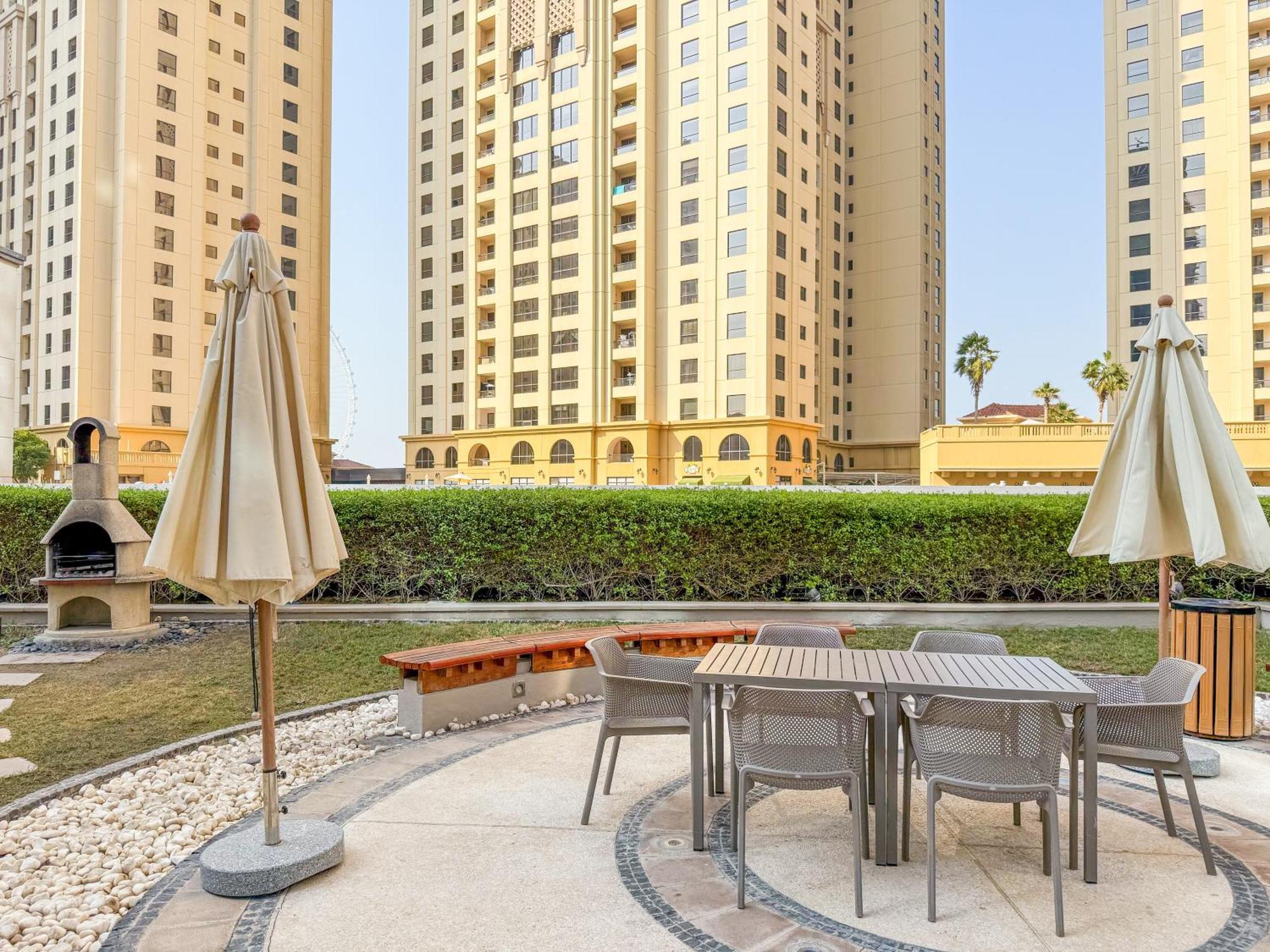 Apartment Seaview Elegance! 1-bedroom Retreat In Marina Promenade Dubai