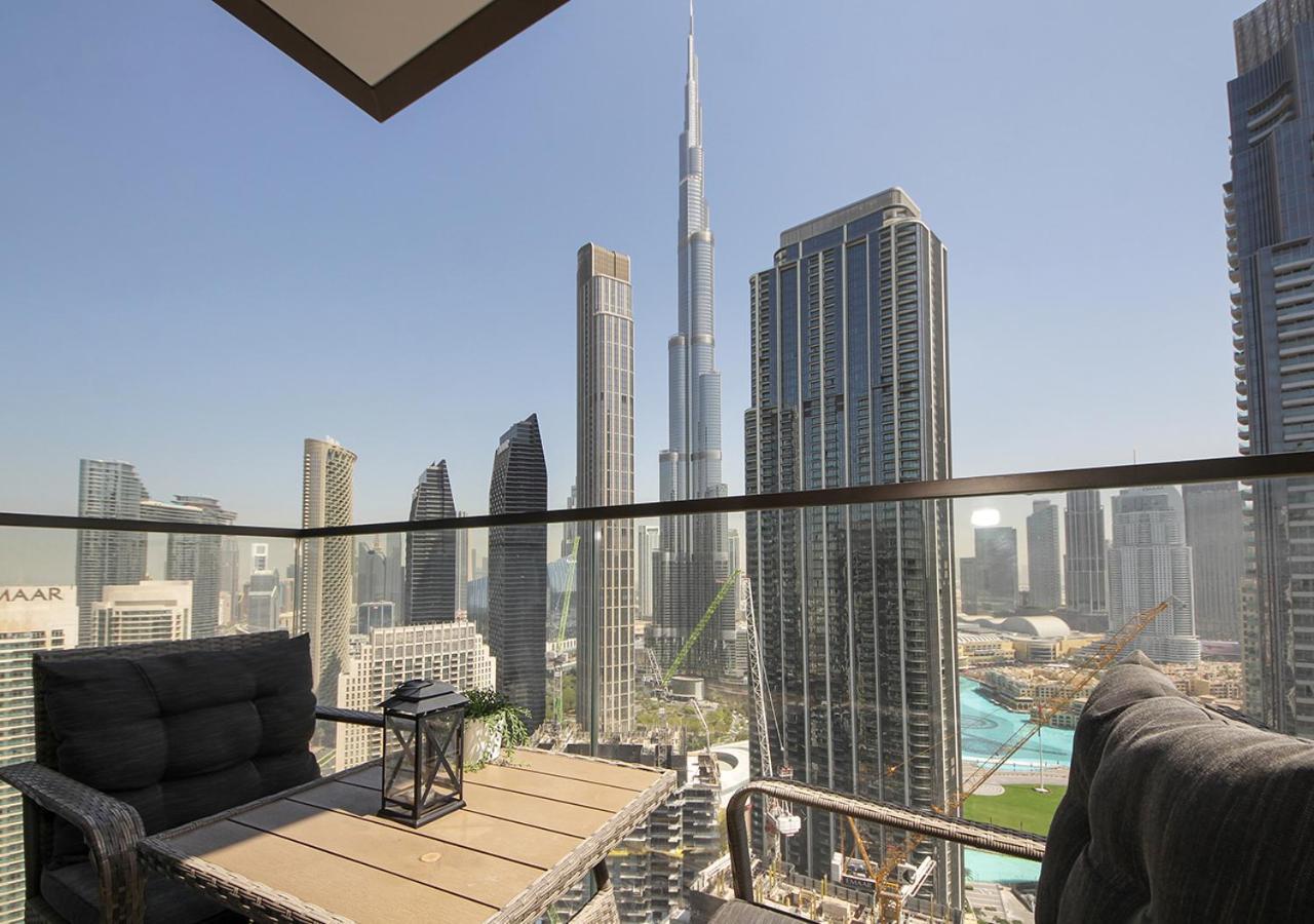 Apartment Stylish 3br In Burjcrown Balcony & Highend Comfort *