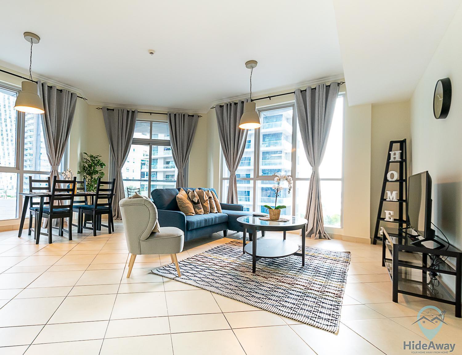 Apartment 2br Cozy Elegant, 3 Min To Beach, Marina Dubai