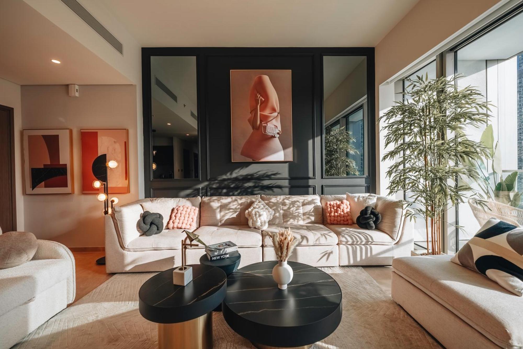 Apartment Stylish 2-bedroom Luxury In Downtown With Burj Khalifa & Fountain Views Dubai