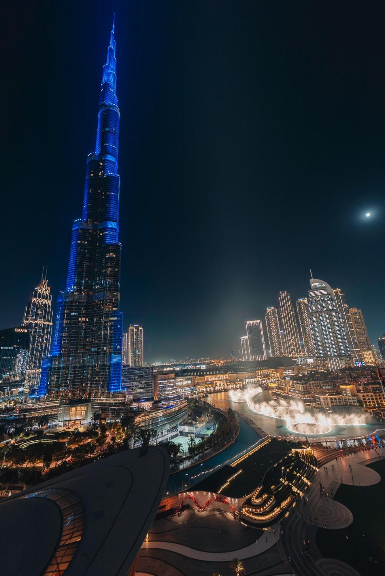 Stylish 2-bedroom Luxury In Downtown With Burj Khalifa & Fountain Views