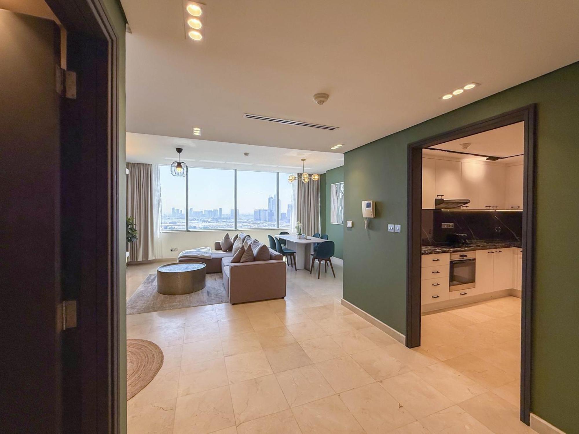 Spacious 1bhk Near Future Museum Apartment Dubai