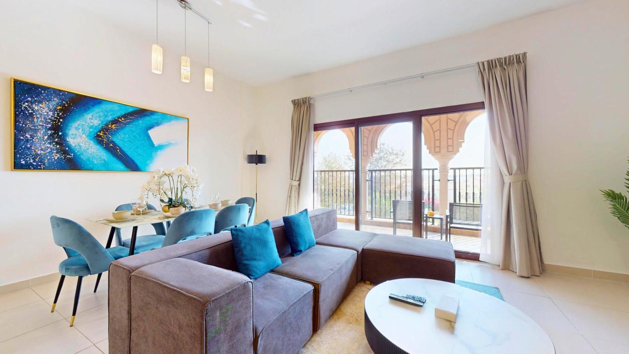Apartment Close To Golf Course - 2br In Jumeirah Golf Estate