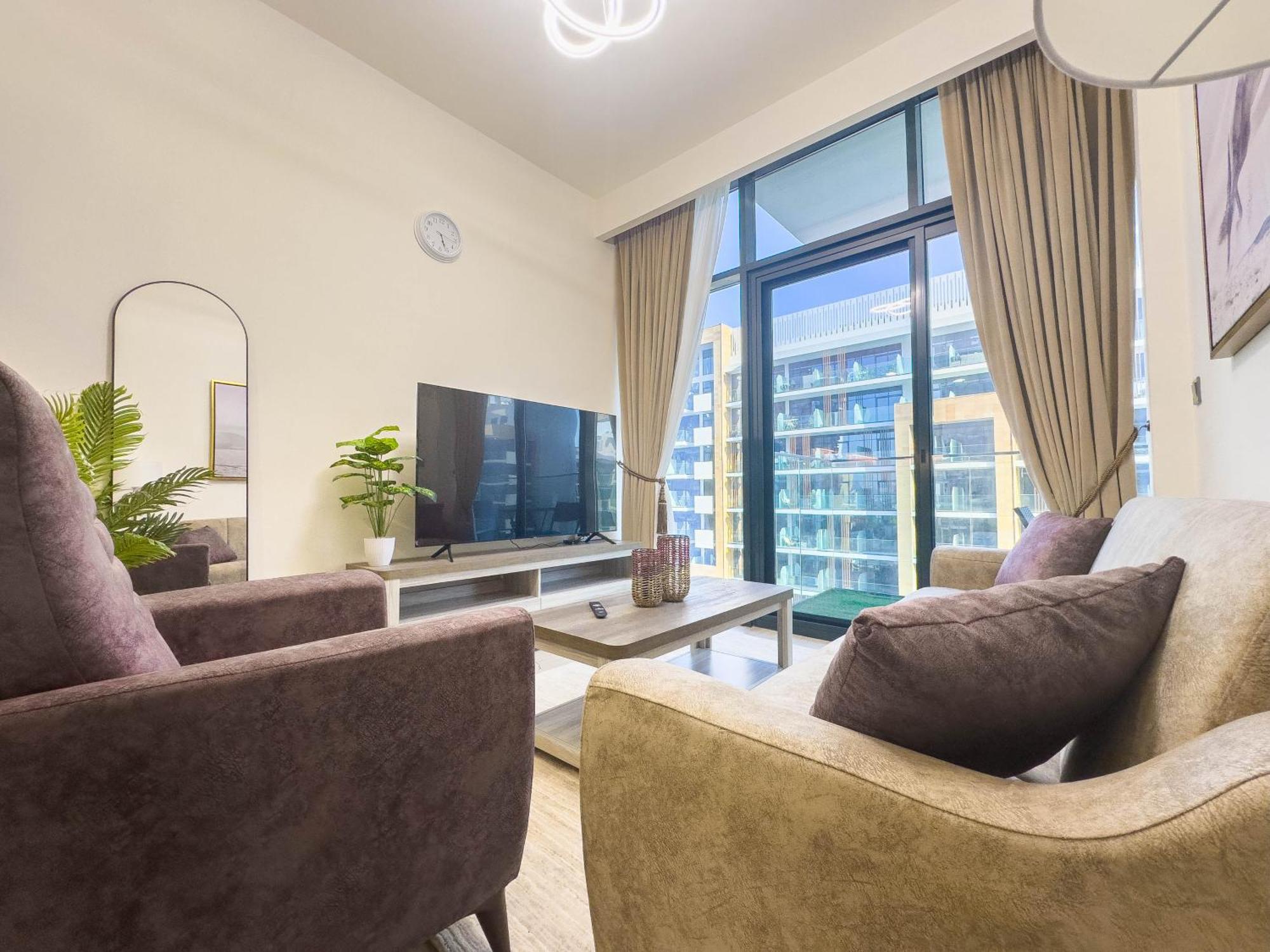 Cozy Oasis In Meydan Apartment *