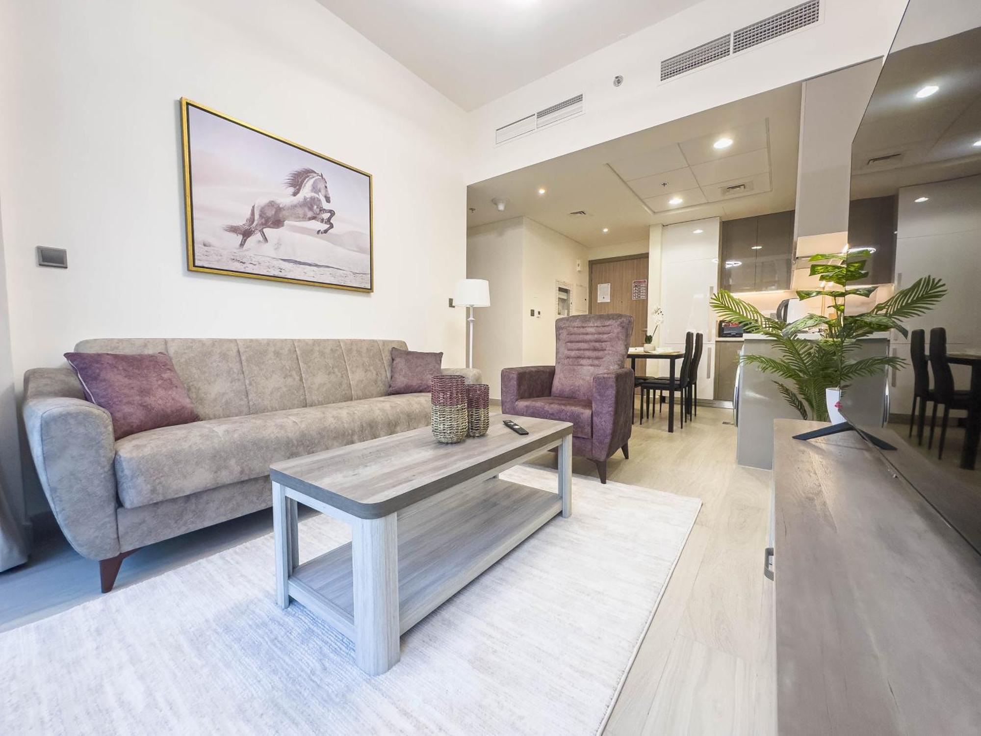 Apartment Cozy Oasis In Meydan