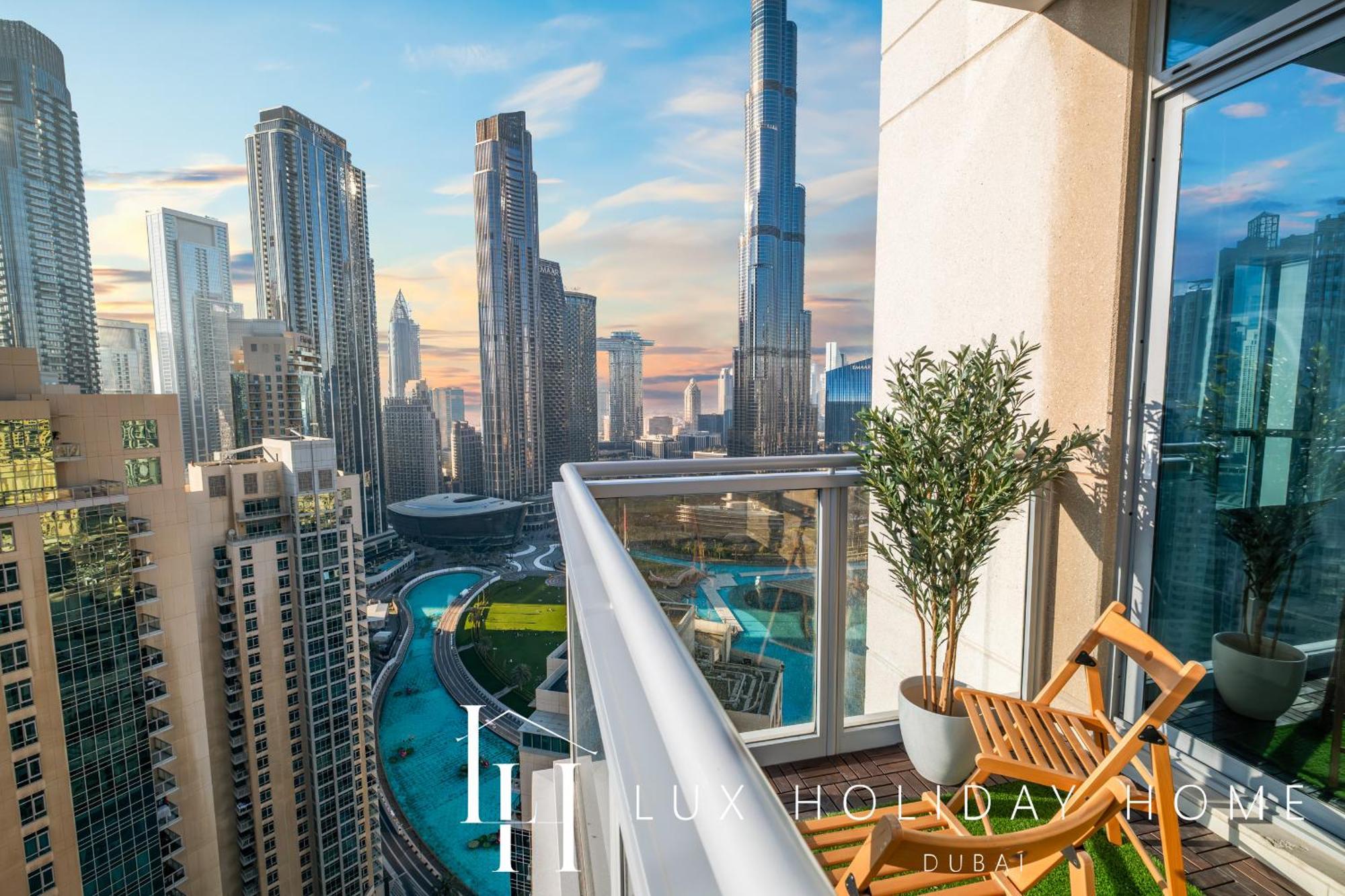 Lux The Burj Khalifa Fountain View Dubai