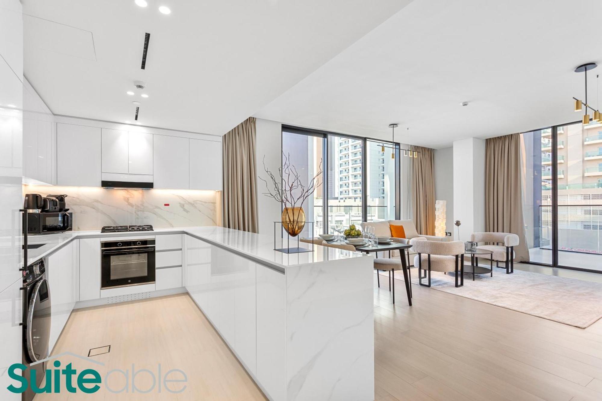 Sophisticated 1 Bedroom In Binghatti Galaxy Jvc Apartment