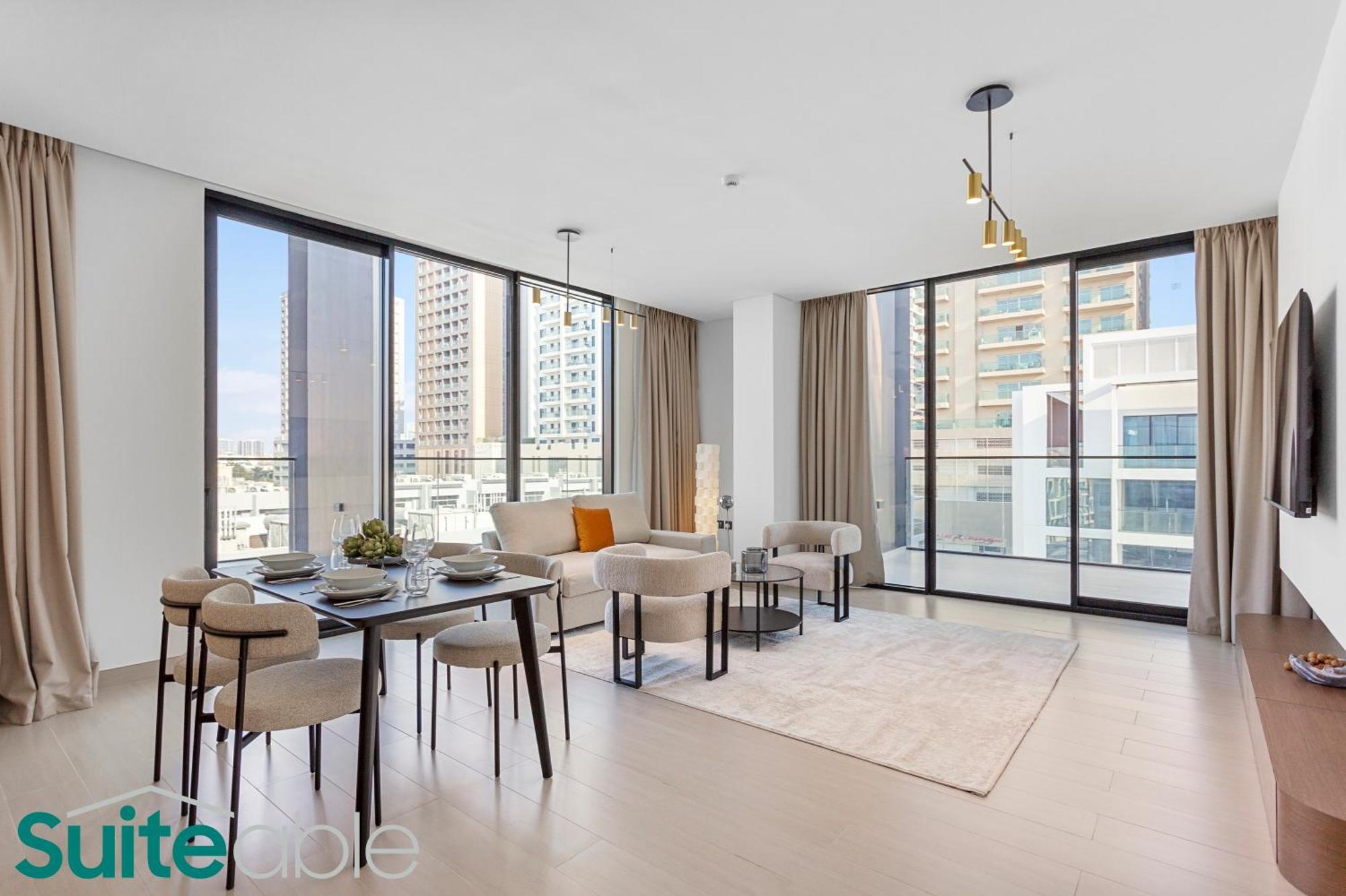 Sophisticated 1 Bedroom In Binghatti Galaxy Jvc *
