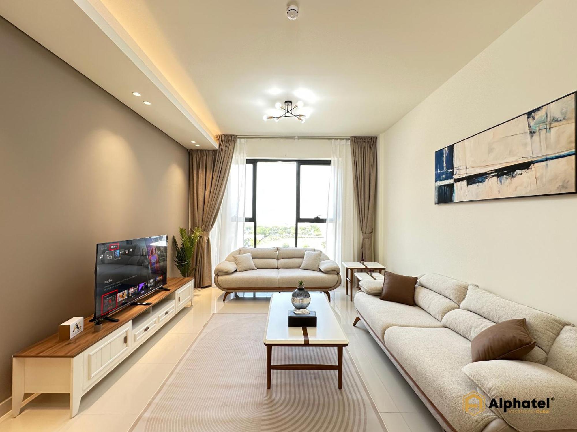 Apartment Elegant 1-bedroom In Silicon Oasis - By Alphatel Vacations *