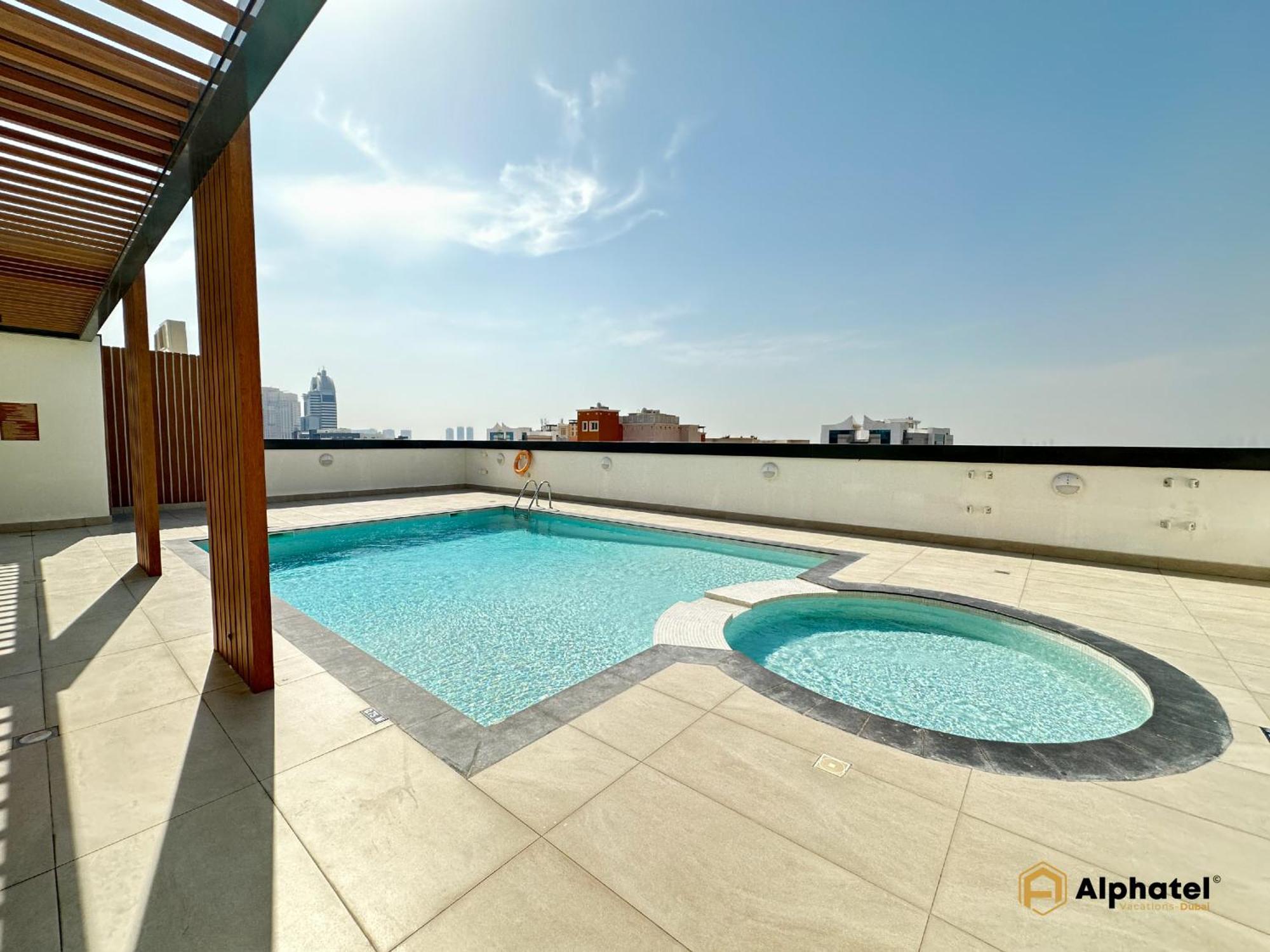 Apartment Chic 1-bedroom In Silicon Oasis - By Alphatel Vacations *