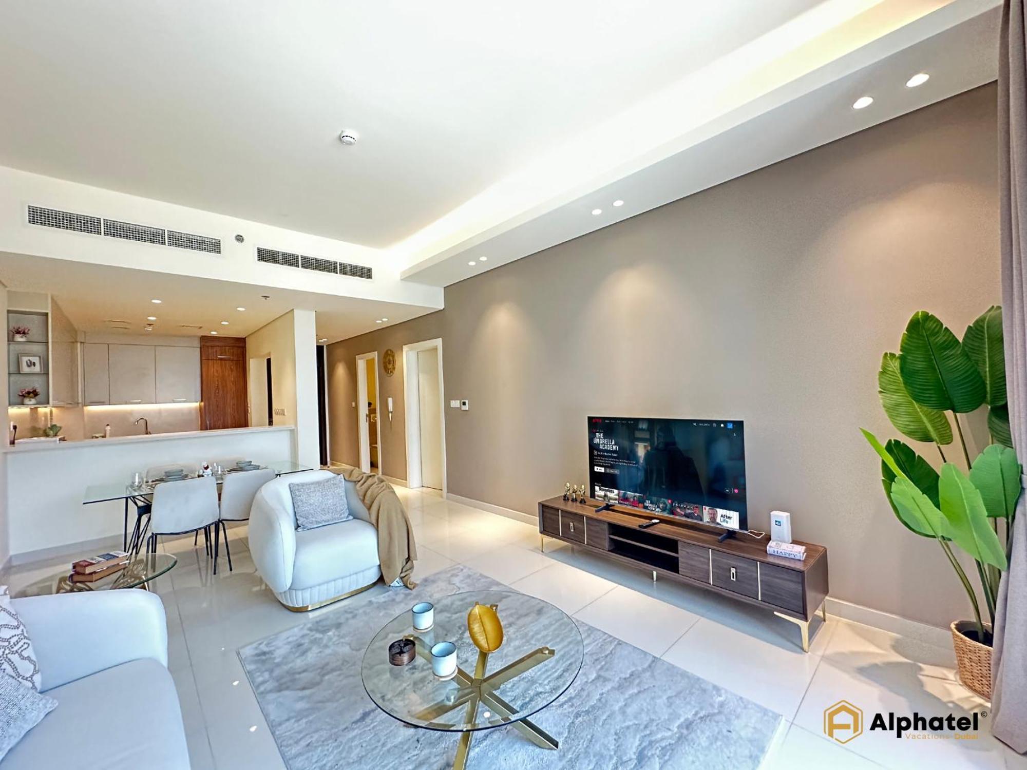 Apartment Chic 1-bedroom In Silicon Oasis - By Alphatel Vacations Dubai