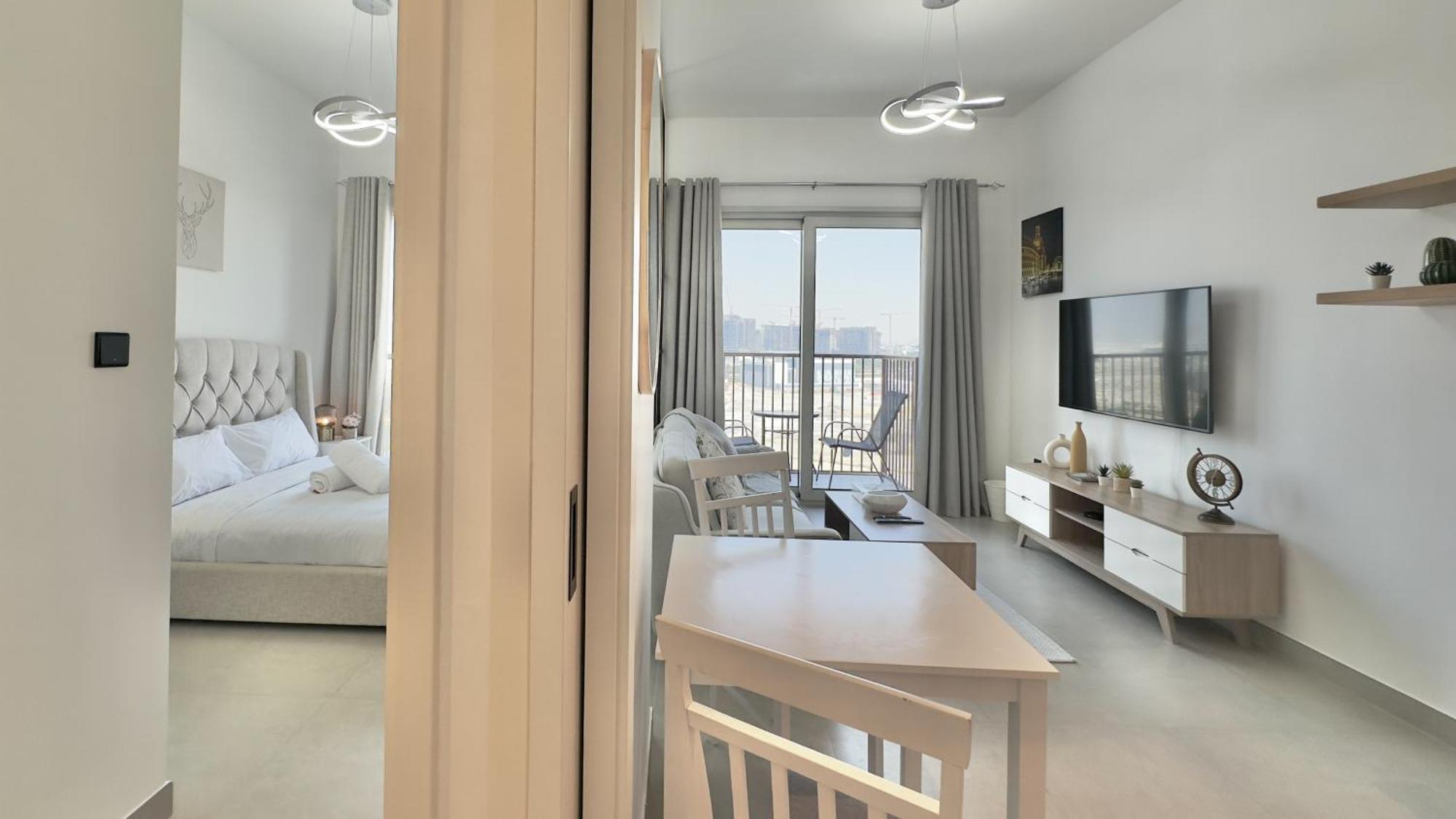 1br With Burj Khalifa View In Hills By Bhavan *