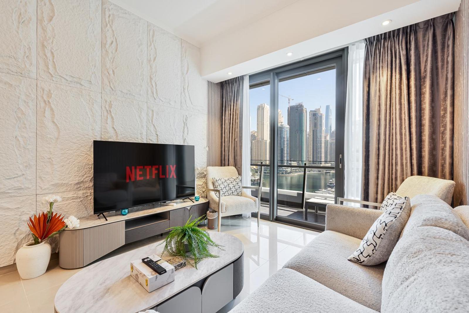 Marina View - 2br With Pool & Gym Apartment *