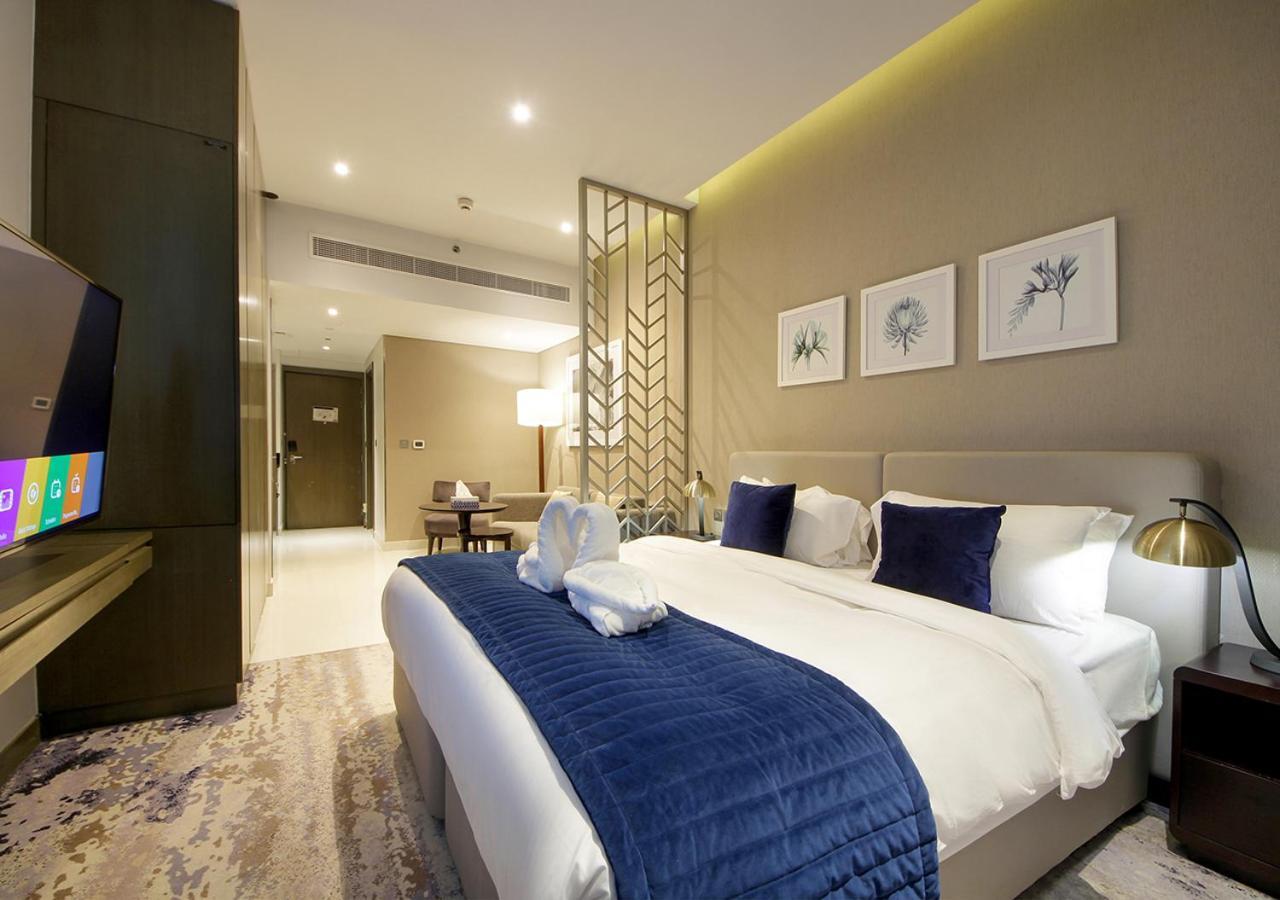 Burj Khalifa & Canal View Luxestudio In Damacprive Apartment *