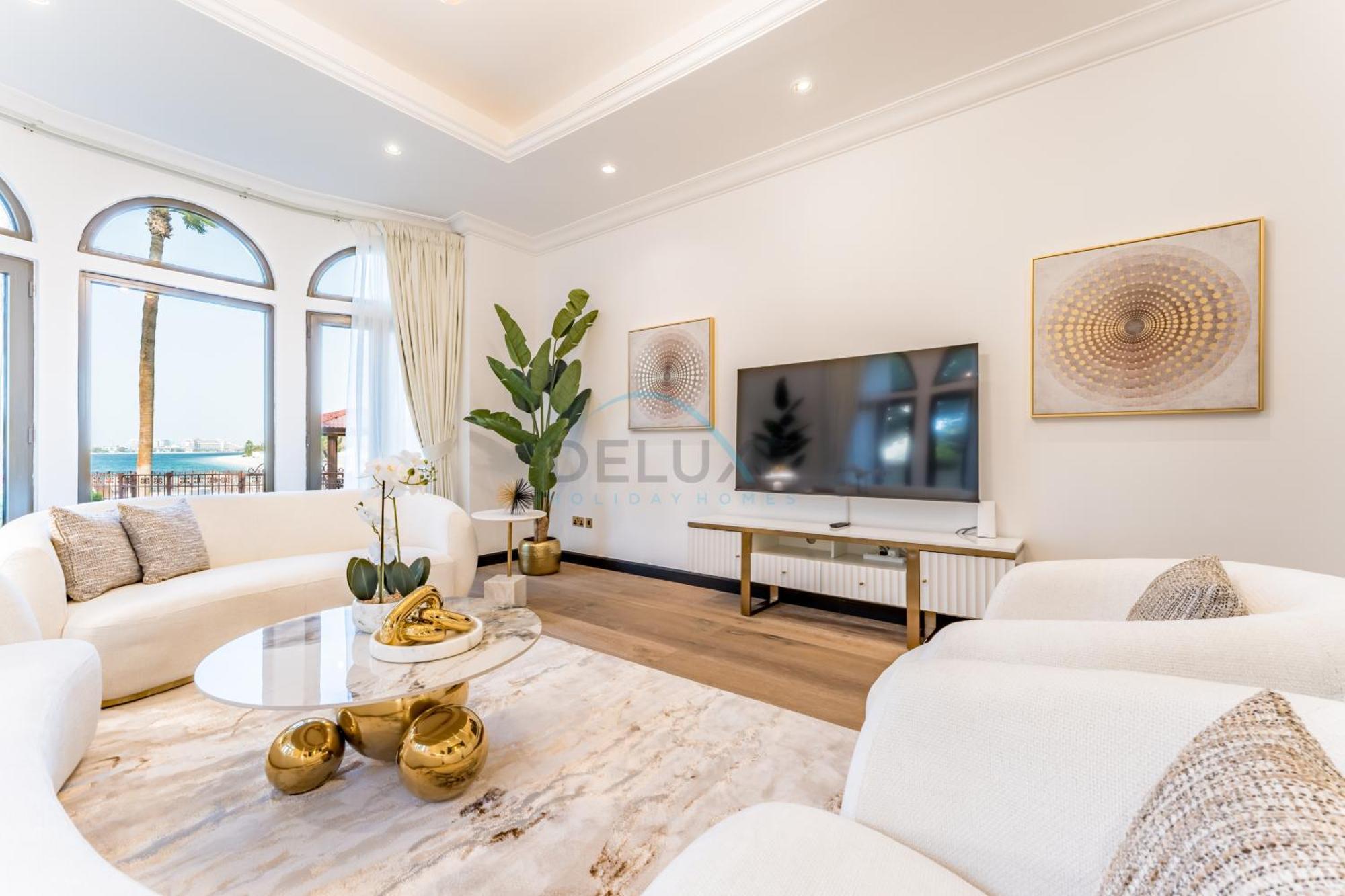 Close To The 4br And Assistant's With Bbq Facility, Canal Cove, Palm Jumeirah By Deluxe Homes * Dubai