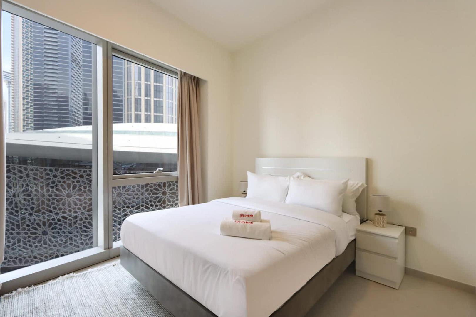 Livbnb-modern 2br With Partial Burj Khalifa View *